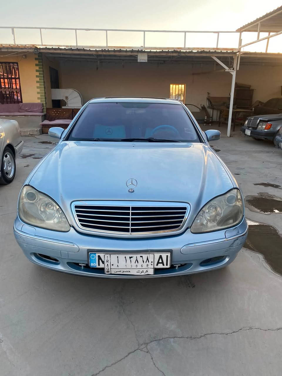 مارسيدس غواصه 2002
مفحوصه مامدفوع كمرك سياره جاهزه من كلشي 
مكان السياره نجف 
*********** 
السعر 58
