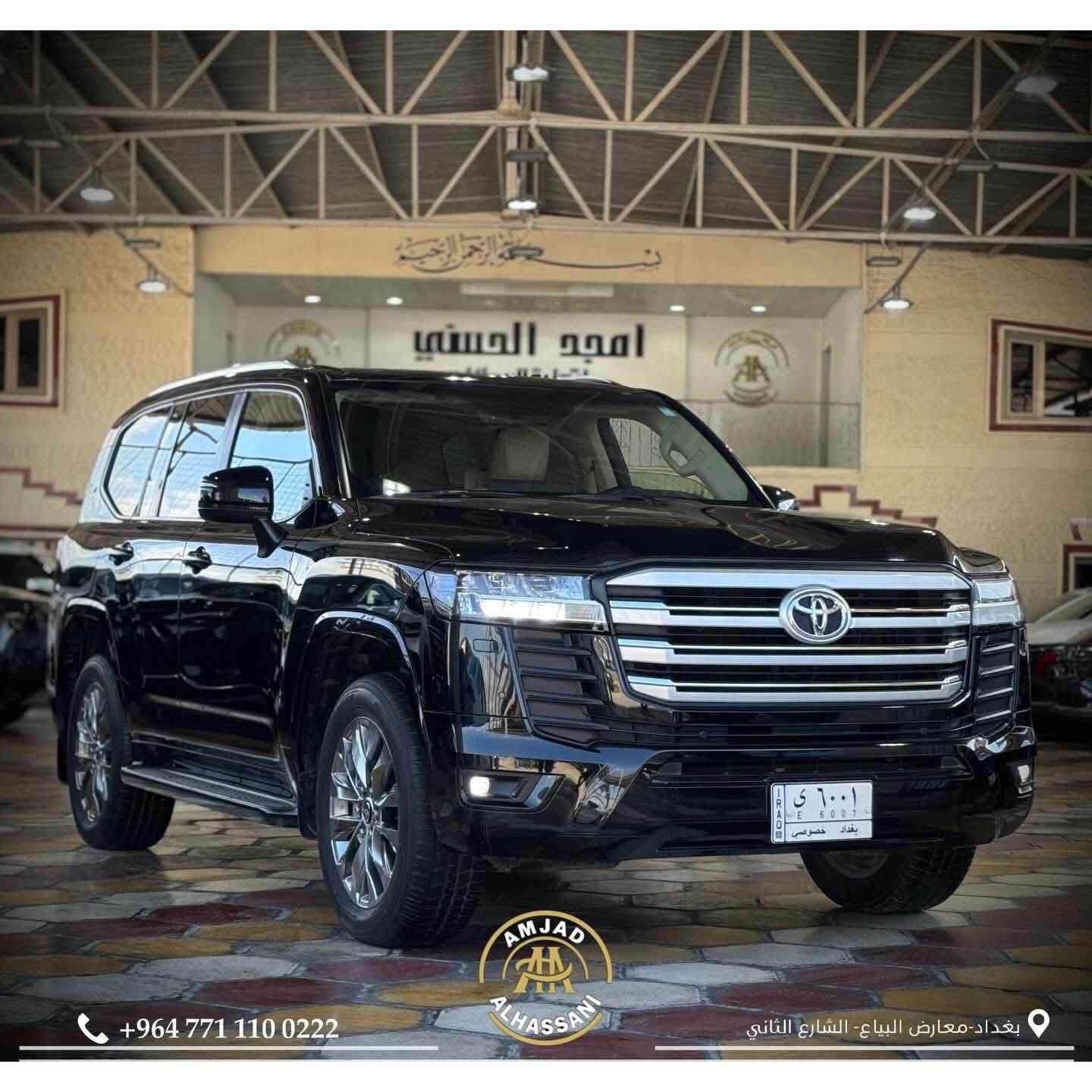 #امجد_الحسني_لتجارة_السيارات 

LAND CRUISER— GX.R—— 2022 ——

➖ ضمان شركه ساز 
➖ عداد مسافة :: 20 الف كم
➖ مغلفة ppf بالكامل 
➖ السياره كفاله عامه من اي ضرر
➖ محرك 6 سلندر 4000 cc
➖ شاشات خلفية ( تطبيق ) 
➖ اللون :: اسود 

للاستفسار عن الاسعار و التفاصيل اكثر 
الاتصال على الرقم 📞
***********
📍بغداد - البياع - الشارع الثاني⁩⁩⁩
