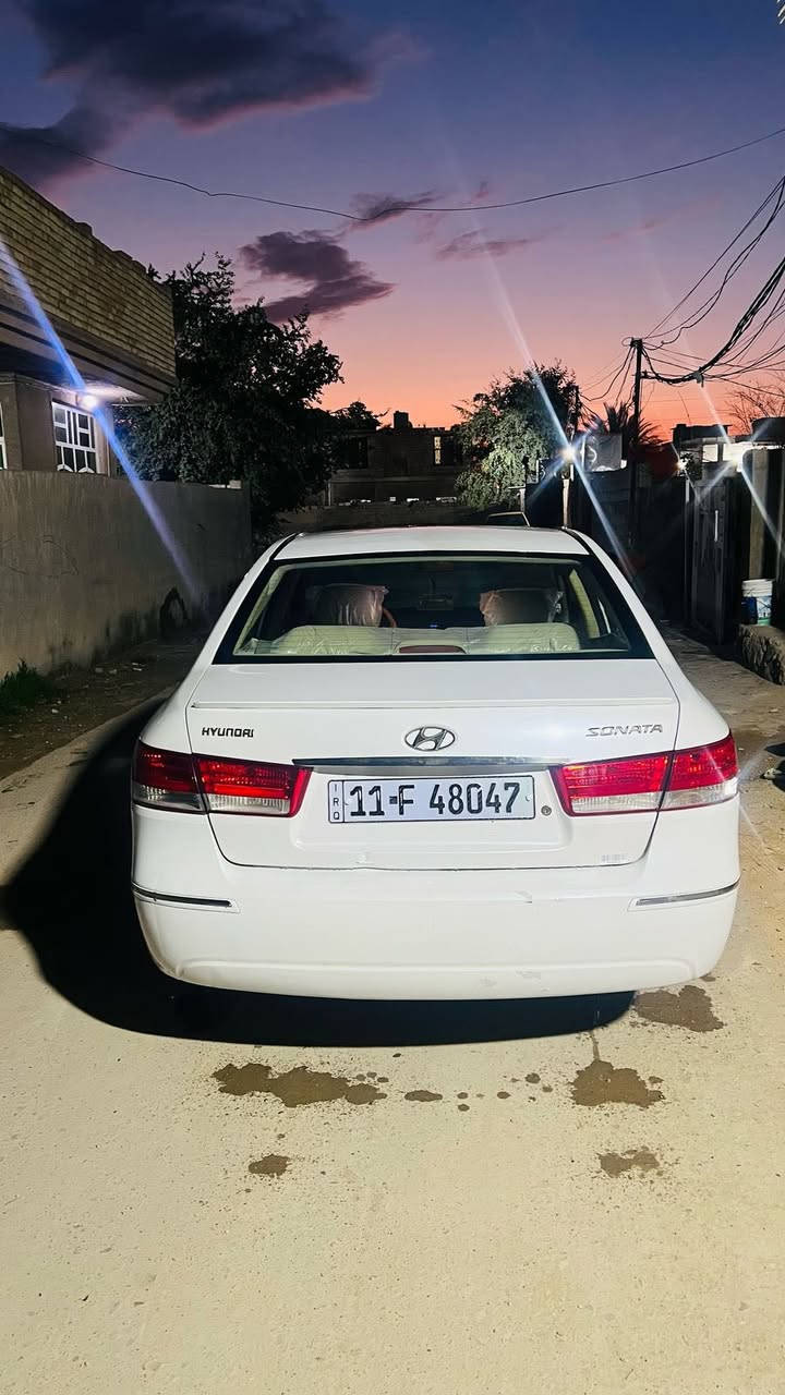 سلام عليكم سوناتا 2009خليجي رقم بغداد انكليزي فول مواصفات تبريد تدفئة شغالة محرك 2400  السعر 120 بيه مجال العنوان بغداد   اتصال رقم ***********
