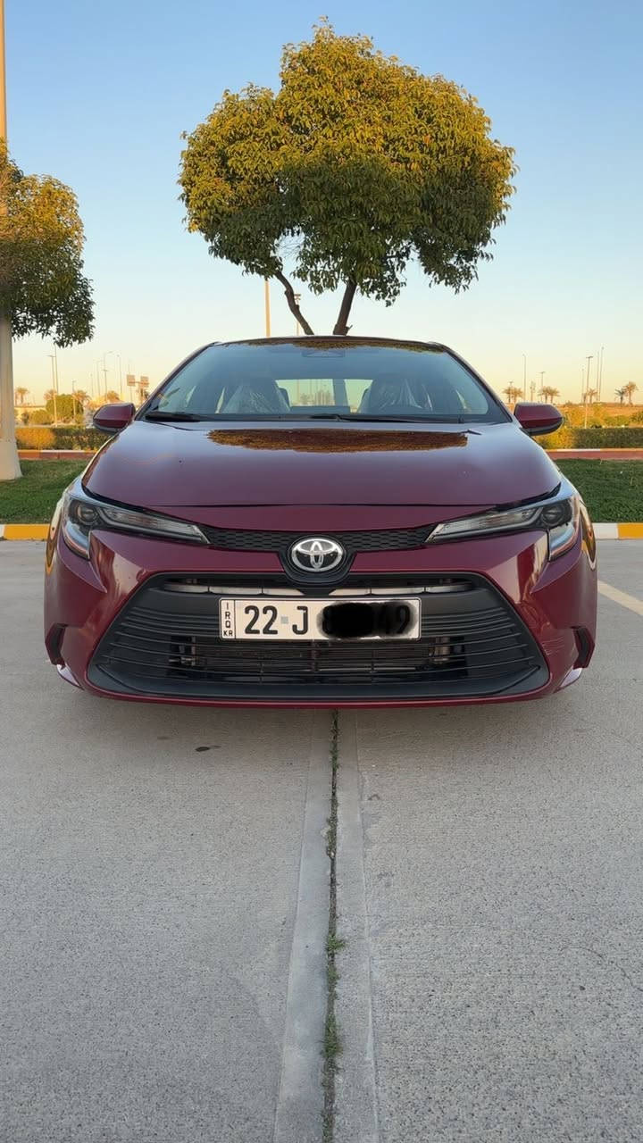 كورولا 2023 مواصفات  LE  رقم اربيل
ماشية 16500 كيلو متر ، سيارة نظيفة جدا گير ومحرك وصدر وتايرات كله بشرط وسنوية لتاريخ 2029
مواصفات
رادار امامي ، تحديد مسار ، محرك (2000) ،  داخل لونين ، كاميرا خلفية ، اوتو هولد
حادث السيارة جاملغ امامي اليمين واليسار صبغ بدون دواخل وصبغ ربع البنيد بدون ايرباك
السيارة جاهزة من كلشي بدون مصرف نهائيا
السعر  16600 $
مكان السيارة اربيل ورقم الشاصي مرفق بالصور واي استفسار  ***********
