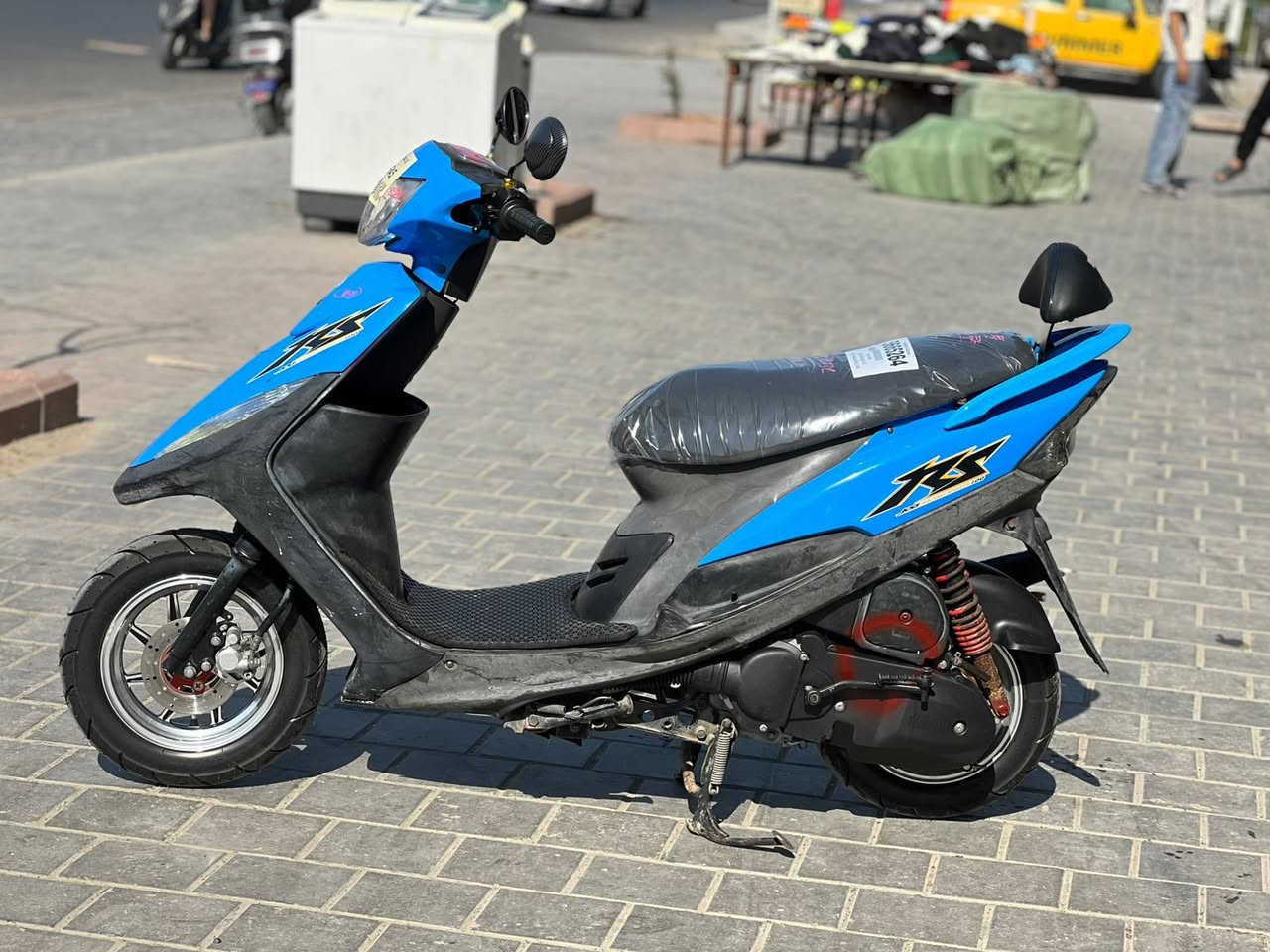 سلام عليكم.... مكلف بلنشر
دراجة سكنس(فحل )  🛵 للبيع
دراجة شلعه معدل كهربائيات كلهه شغاله 
دراجة جديده  بلادية
أي نقص مابيهة
جيب فيتر وتعال افحص
العنوان بغداد مدينه الصدر قرب مطعم ليمونه الاستفسار الاتصال على الرقم 📞 ***********
