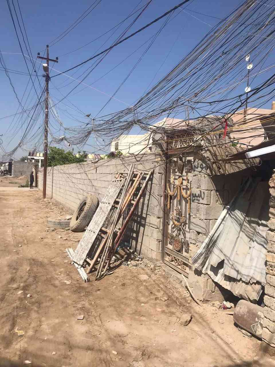 انتباه انتباه ‼️
سلام عليكم احنه كادر لتصفية وترتيب وايرات المولدات تنضيف التيول وتحويل بوردات تنضيف الشوارع من الوايرات المكطعه للاتصال او واتساب ***********
