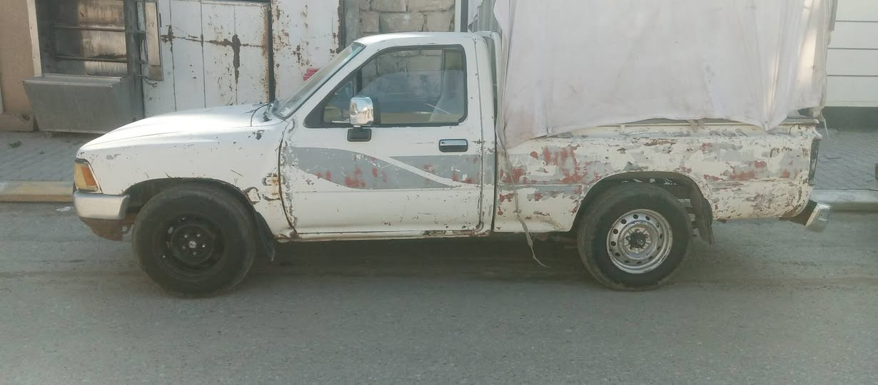 سلام عليكم
البيع بكم موديل 94
رقم صلاح دين 
باسمي تحويل مباشر
يحتاج بس صبغ 
السعر 42
مكان السياره بيجي 
***********
