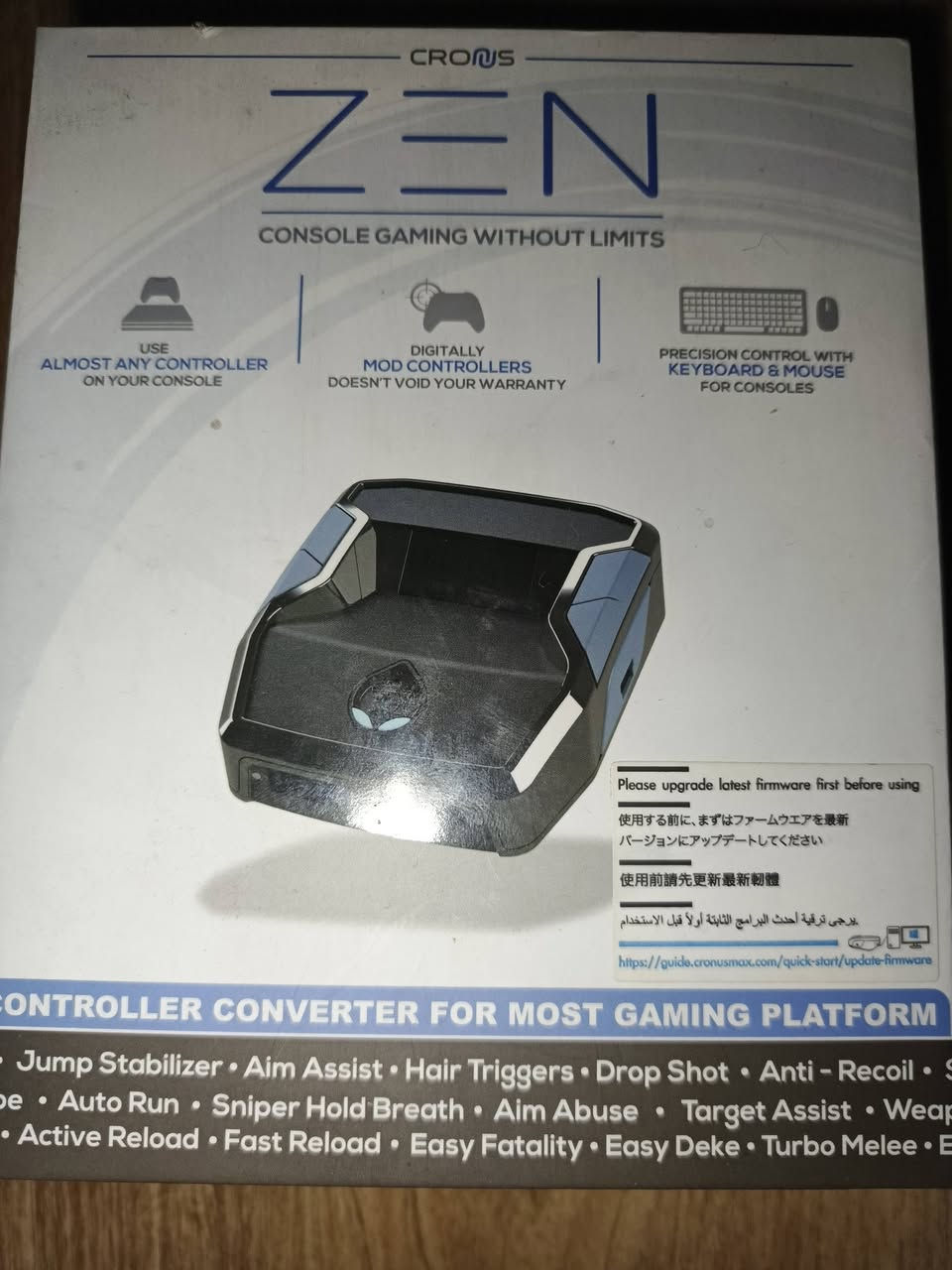 قطعه ZEN نسخه مطورين يعني نسخه نار 🔥
مع 2 سكربت 
ريمبو 6
ورزون 
محدث القطعه آخر اصدار
سعر القطعه 200 وبيها مجال شاهد الله قطعه نضيفه


**إذا كنت صاحب هذا الإعلان وتريد حذفه لأي سبب، رجاءا أرسل رسالة إلى الدعم الفني**