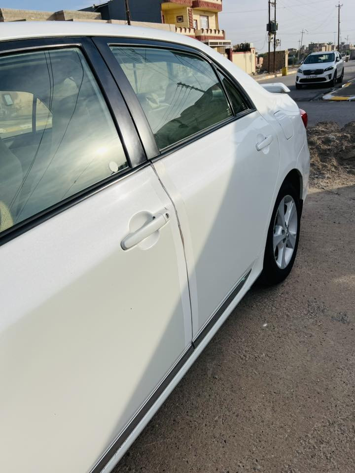 كورلا موديل 2013سياره كلش نضيفه بدون ضرر سياره ماشيه 110سياره داخل صاج تحكم استيرن مري شفط رقم سليمانيه 
سنويه جديده 
سعر 136وبيه مجال 
عنوان صلاح الدين 
رقم الهاتف ***********
