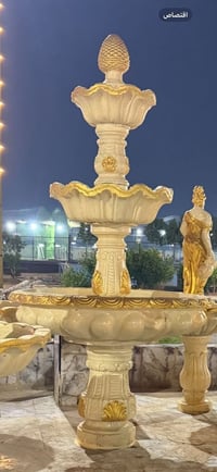 نافورات جمله لكافه المشاتل ومفرد حسب طلب الزبون ويوجد توصيل 0771081687...