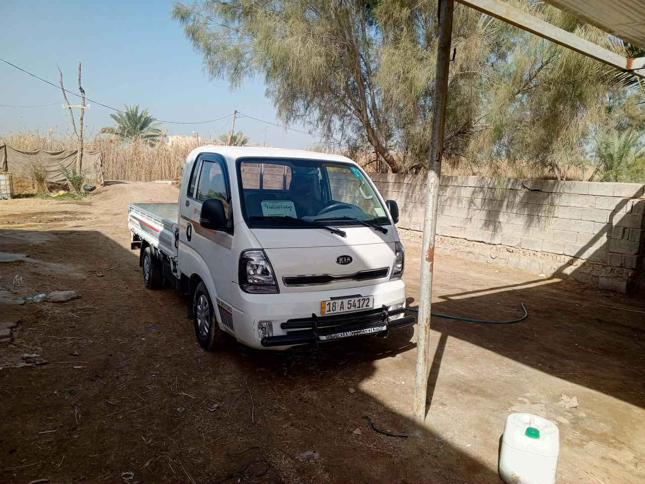 سلام عليكم كيا 2700 موديل 2020كفاله عامه رقم بابل باسمي رقم نكليزي الجديد عارضه ب138وبيه مجال مكاني بابل سده الهنديه ‏‪***********‬‏
