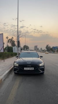 جنسس g70 موديل ٢٠٢٢    محرك 6 سلندر تون تيربو  2WD  مواصفات فول  -بانو...