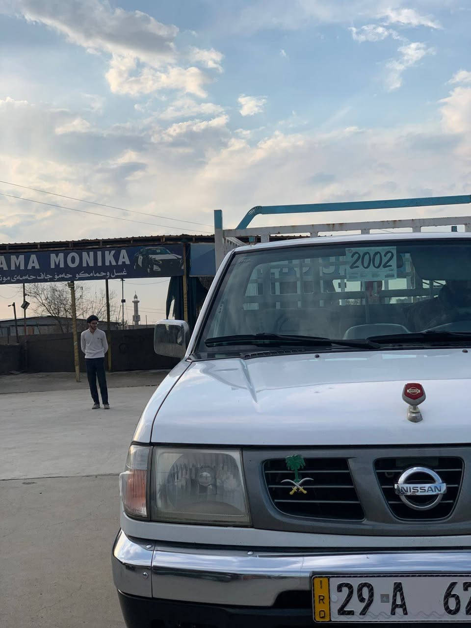 سلام عليكم نيسان بيكاب موديل ٢٠٠٢ بسمي ***********  عنوان كركوك $80 🌹
