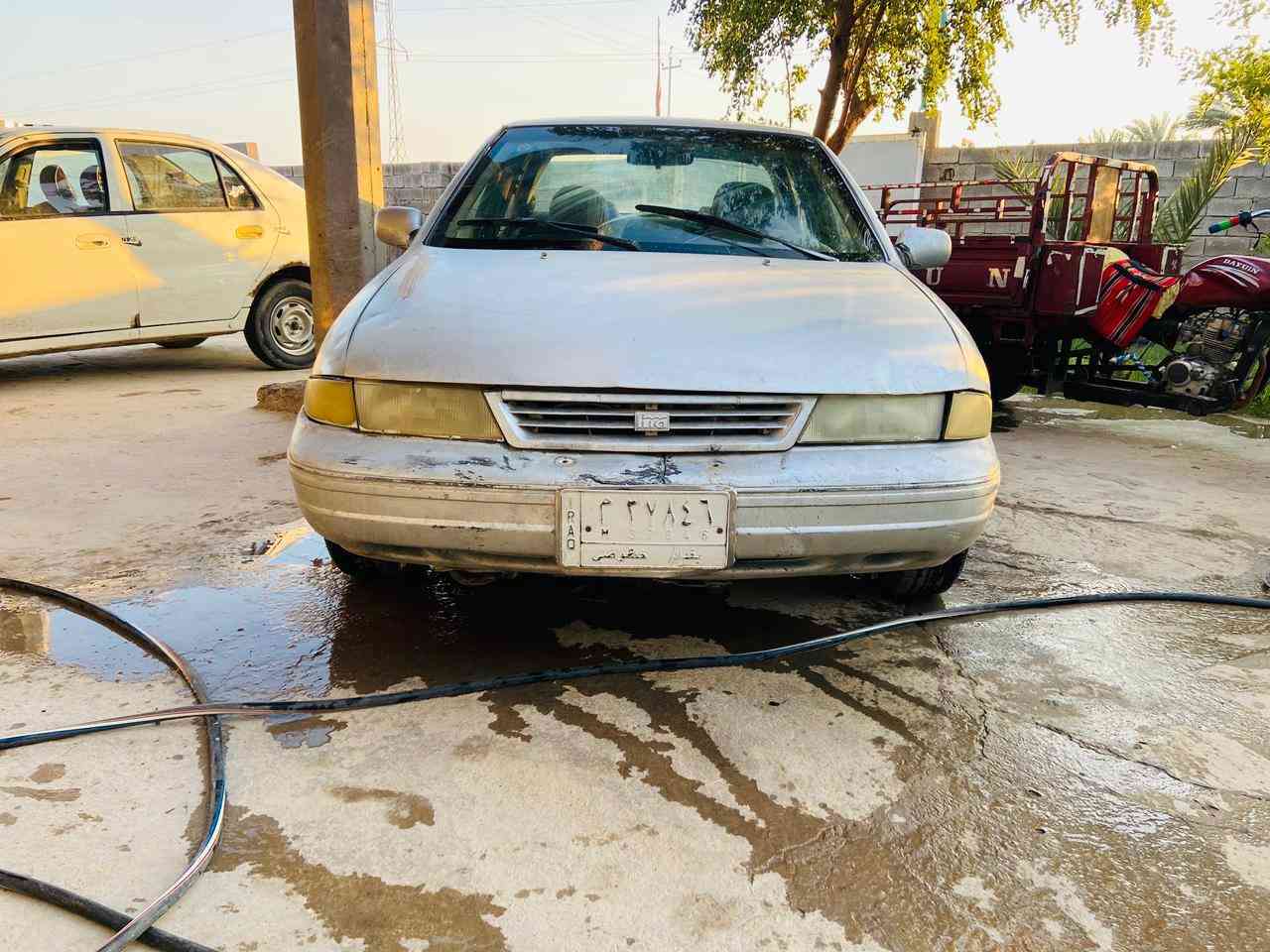 السلام عليكم،، تحيه طيبه للبيع كيا سيفيا مؤديل 1994 بلاديه ومال جناي رقم بغداد سنويه مججدده كير عادي محرك مفتوح كير ومحرك وصدر وكهرباءيات وتخم تاير كله نضيف سياره بحاله جيده السعر ٢٧ وبيهه مجال العنوان واسط الزبيديه ***********،، ***********
