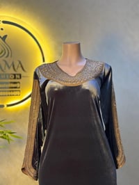 دشداشة • قديفة • تطريز صدر