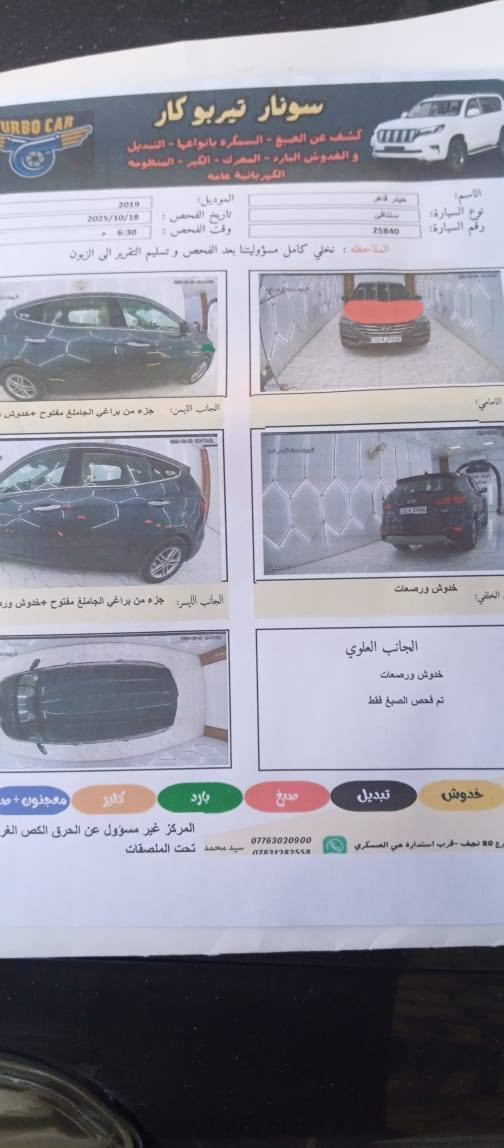 سنتافي وارد امريكي موديل 2017 مكفولة ماعدا البنيد رقم سليمانية مكينة 2400 خمس راكب  السيارة جاهزه 
مكانها بابل القاسم 
السعر 158


**إذا كنت صاحب هذا الإعلان وتريد حذفه لأي سبب، رجاءا أرسل رسالة إلى الدعم الفني**