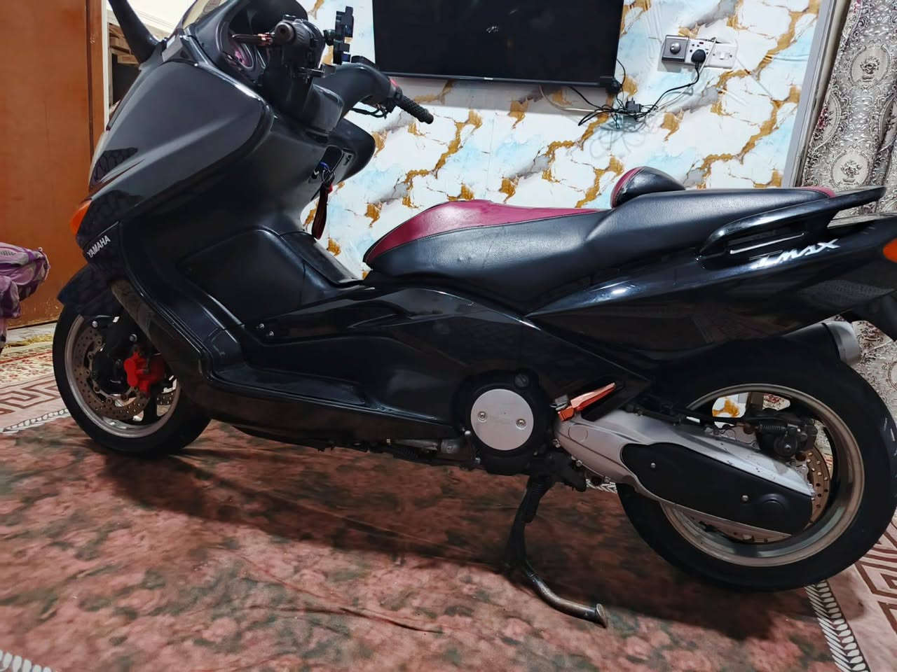 سلام عليكم تي ماكس موديل 2008 دشبول احمر الدرجه مكفوله كفاله عامه عله تخم تاير جديد دهن جديد مي جديد ماشيه 29الف حقيقي عله تزويد  يدات بريك إصليات دوس خلفيه سعر الدرجه21 وبيه مجال مكاني بابل التوصل *********** والمو شري لا يتعبنه فدوه
