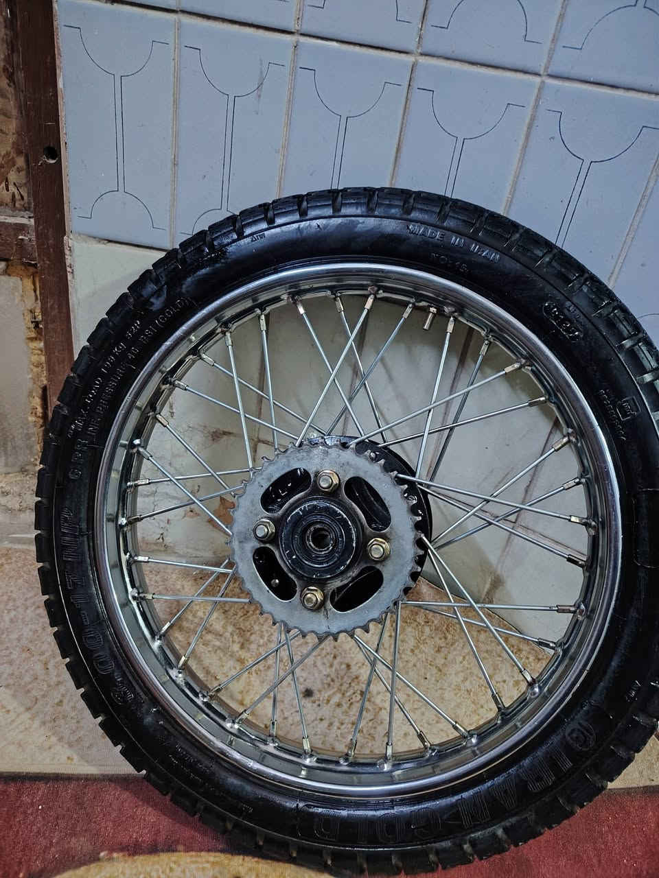 ويل خلفي طبلة سودة كامل هوة وتاير وجوب جيب وشد سعرة 35وبي مجال***********
