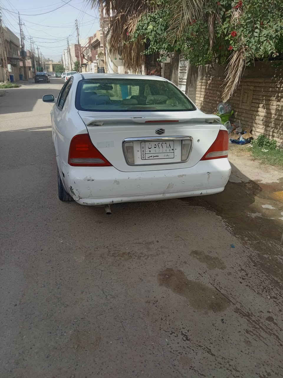 ساسوكي 2006
رقم بغداد سنويه 2027
السياره فتحه تحكم ستيرن كشن كهربائي
حداديه حلوه تايرات نضيفات
مكفوله من الضربه القويه شواصي لغود
مكينه بيه صوت ابيع ع وضعه
السعر ٤٠ وبيه مجال
العنوان / بغداد الدوره
***********
