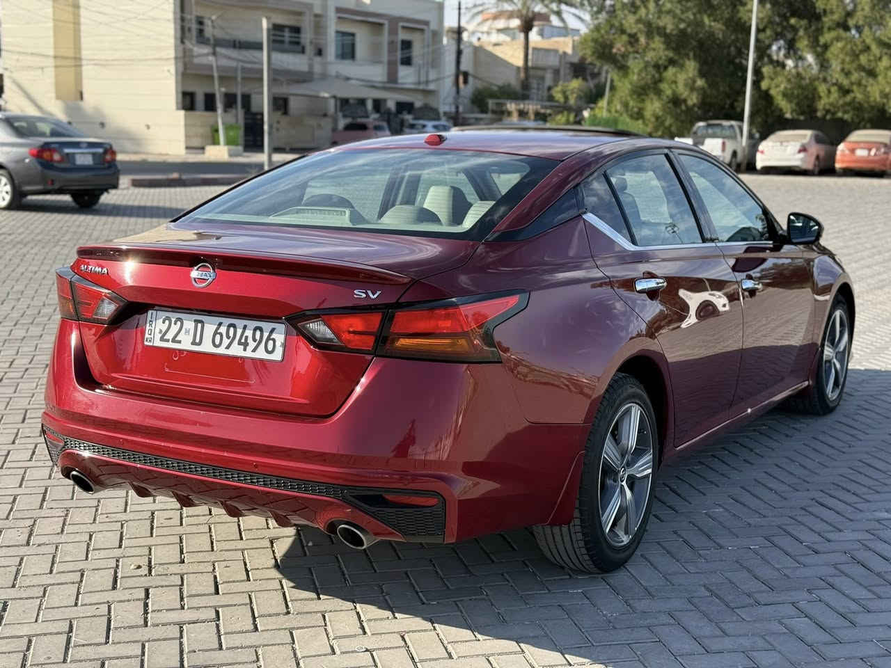 سلام عليكم
نيسان التيما 2019 SV 
وارد امريكي بدون قطرة صبغ فقط بارد 3 مكانات بدون حادث بدون ايرباك كله سليم 
مواصفات 
شاشة 
كامرة
رادارات امامي او خلفي 
نقطة عمياء 
سياقه ذاتيه 
تدفئه كشنات 
سلايد روف 
كشنات كهرباء 
ستيرين هيتر 
تحكم ستيرين 
محرك 2500 4 سلندر 
ماشية 70 الف 
رقم اربيل بسمي هزة جديدة رقم جديد بدون نقوصات تخم تاير جديد 
يرهم مراوس 
السعر 14800 وبيها مجال بسيط  
***********
