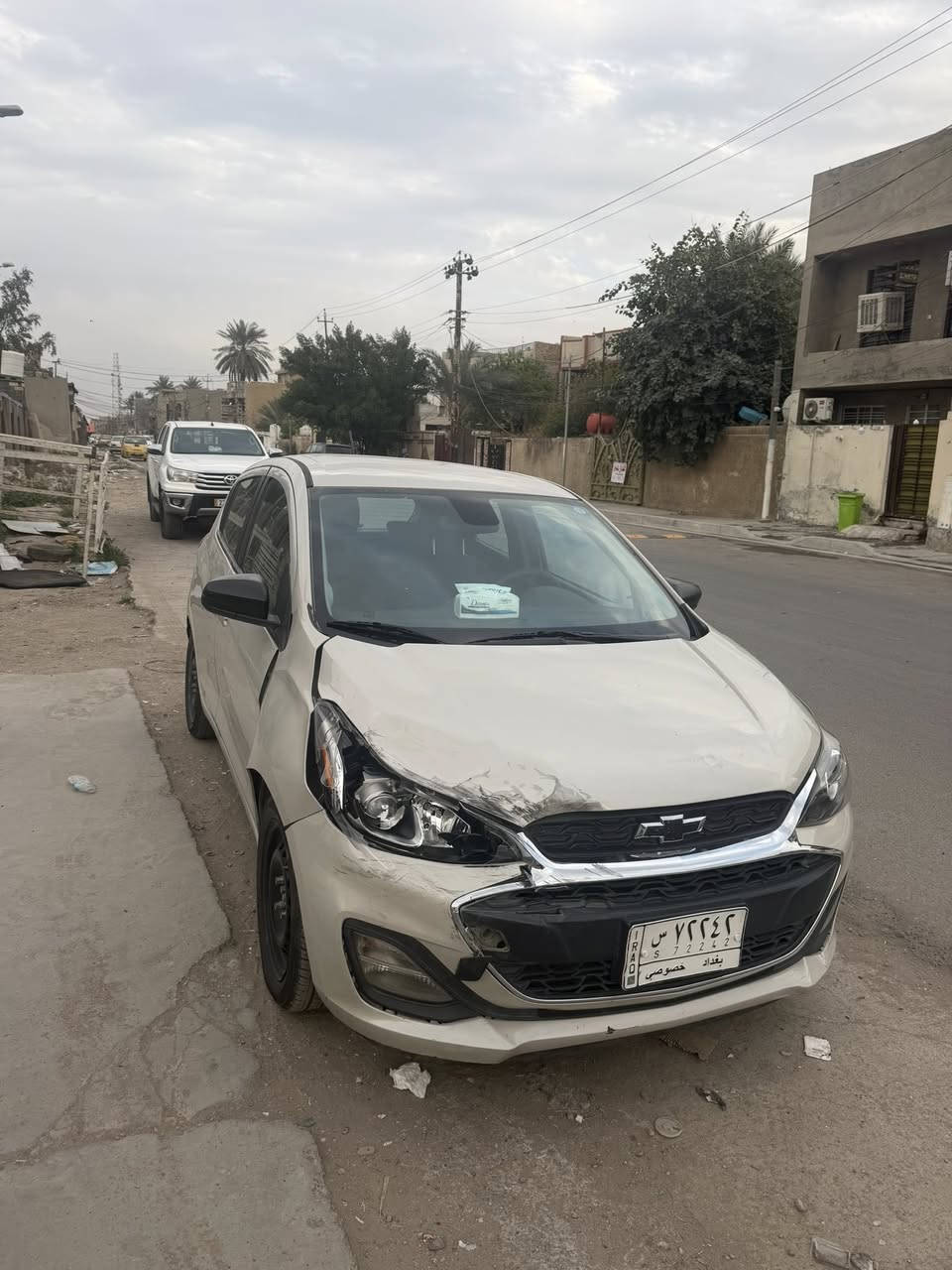 السلام عليكم
سبارك مديل 2020 وارد امريكي 
ابيع على حادثها تشتغل وتمشي
صور حادث امريكا موجوده
رقم بغداد 
الهاتف:***********
