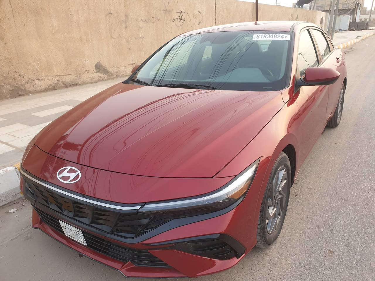 النترا 2024
وارد امريكي دخول جديد
بدون رقم فحص مؤقت بأسمي
حادث فقط جاملغ امامي كما موضح بالصورة 
ايرباك الدركة فقط 
صور حادث السيارة مع التقرير موجود 

المواصفات 

اللون ماروني كرزي
مكينة  ٢٠٠٠ دوش
ماشية ٨ الاف 
تحكمات ستيرن 
رادارت امامي وخلفي وجوانب 
كاميرة خلفية
ثلاث انظمة قيادة 
قيادة ذاتية 
مانع انزلاق 
حساسسات اطارات
شاشة لمس 
دواخل بيجي 

السعر 168$ 

الأستفسار *********** 

متوفر واتساب 
موقع السيارة الناصرية الشموخ.
