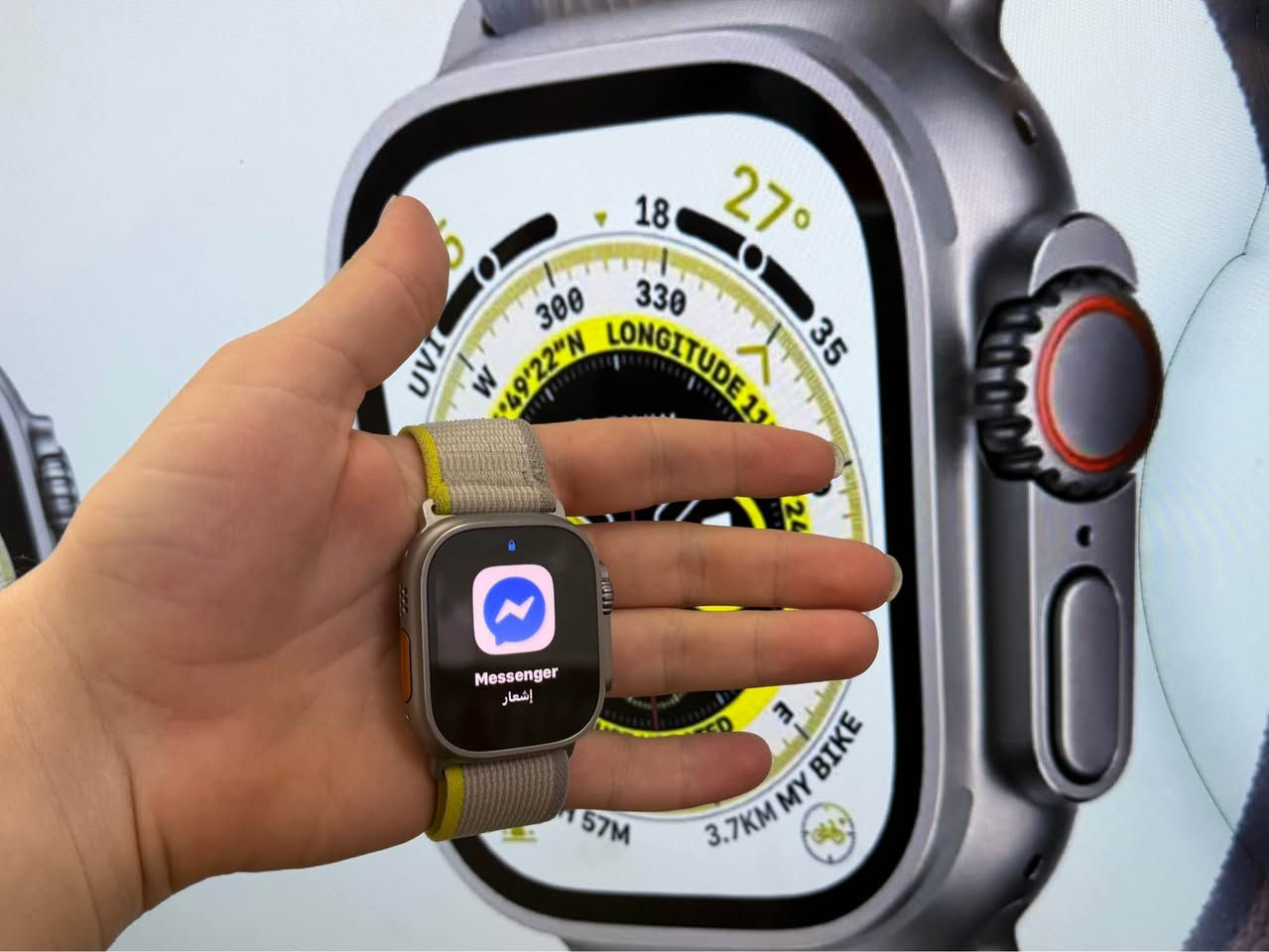 ساعة ابل الترا 1 قياس 49M

مستخدمة نضافة 100‎%‎100 بطارية 99 

باكيت وملحقات كامل 

السعر 500 الف قفل 

العنوان بغداد المنصور 14 رمضان اوسيدية بغداد, العراق


**إذا كنت صاحب هذا الإعلان وتريد حذفه لأي سبب، رجاءا أرسل رسالة إلى الدعم الفني**