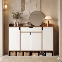 جزامة احذية حجم كبير ، خشب MDF    📐 القياسات : العمق 30 سم * العرض 120...