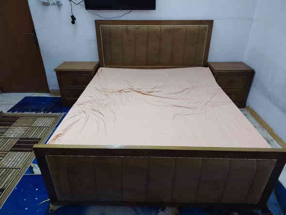 السلام عليكم غرفه نوم مستعمله استعمال قليل نظيفه كلش لانه اني نجار واشتغلته اليه داخل خارج صاج ومعتني بيه كلش عنواني حله طهمازيه ***********
