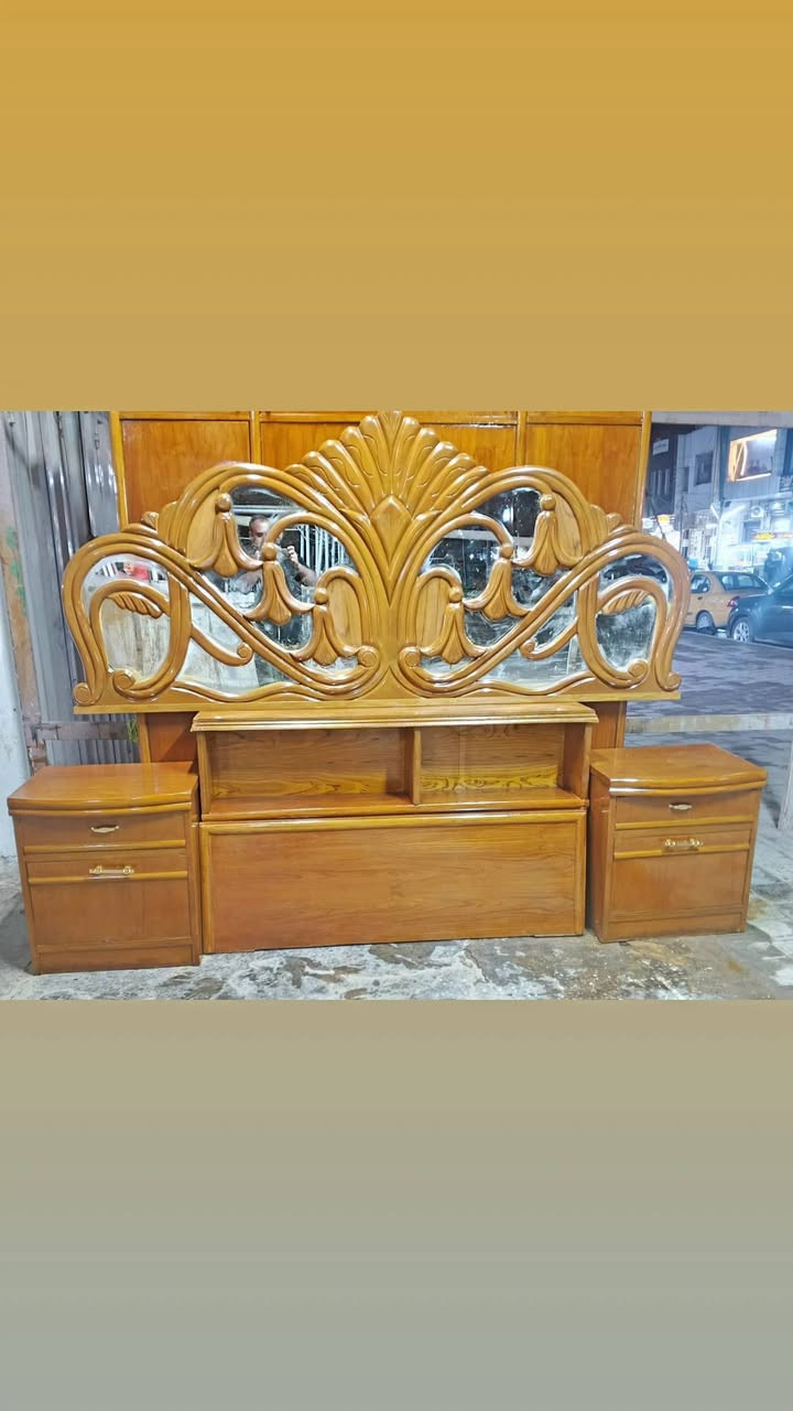 غرفة نوم مستخدمه صاج كامله أربعة ابواب ملحق صاج داخل وخارج العنوان بغداد موبايل ***********لدينا خدمة توصيل بكروه
