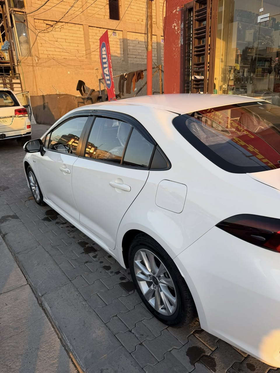 كورلا هايبرد 2025 باسمي  ماشية3700 وقابلة للزيادة
السيارة بحالة الوكالة  عليها سستم تغليف دواخل حراري 
وفابلون خارجي  وتغليف لايتات امامي خلفي 
 151 قفل قفل 
مكان النجف الاشرف
***********
