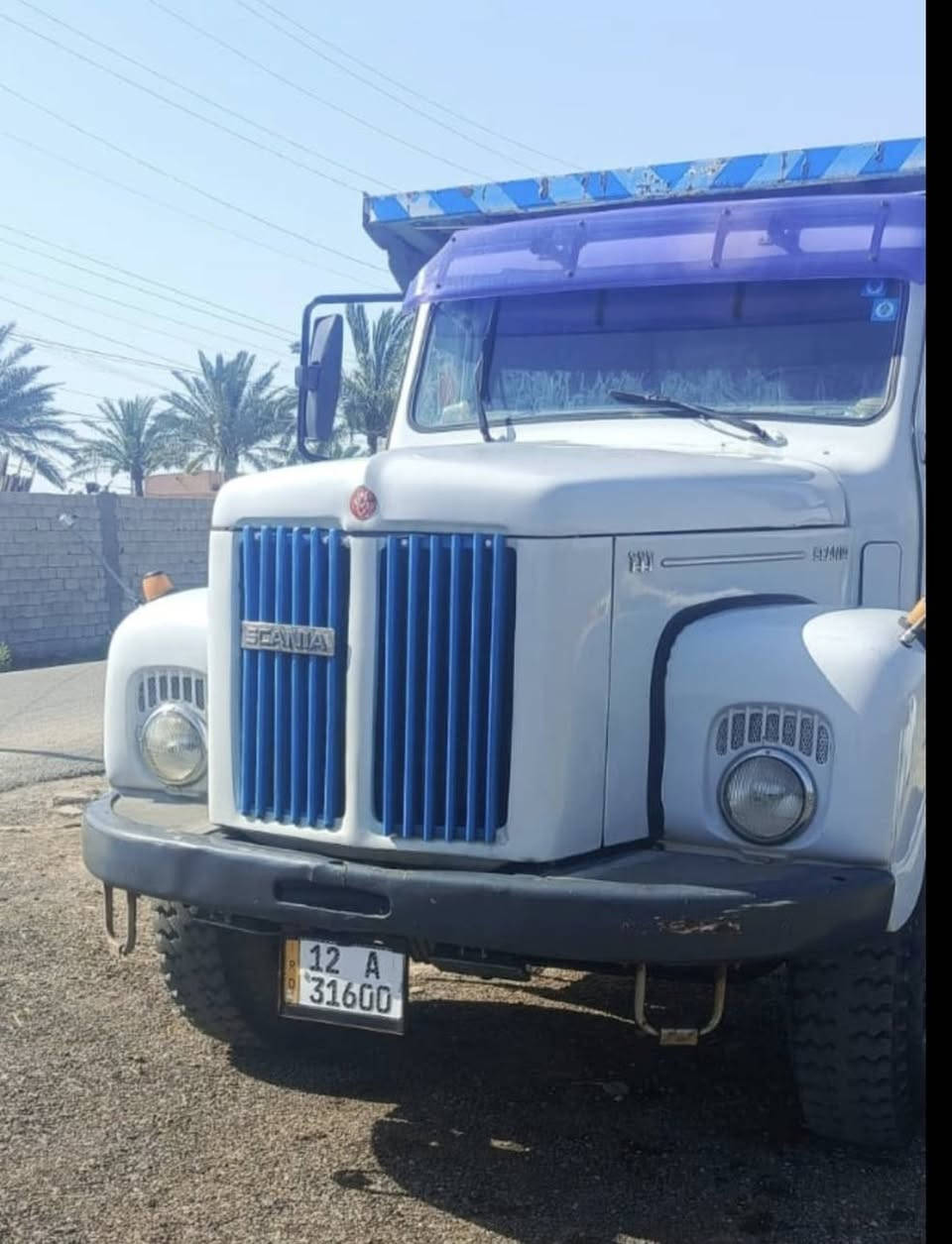 سكانيا قلاب ١٩٨١ رقم نينوى انكليزي مجدده للستفيار  ***********
