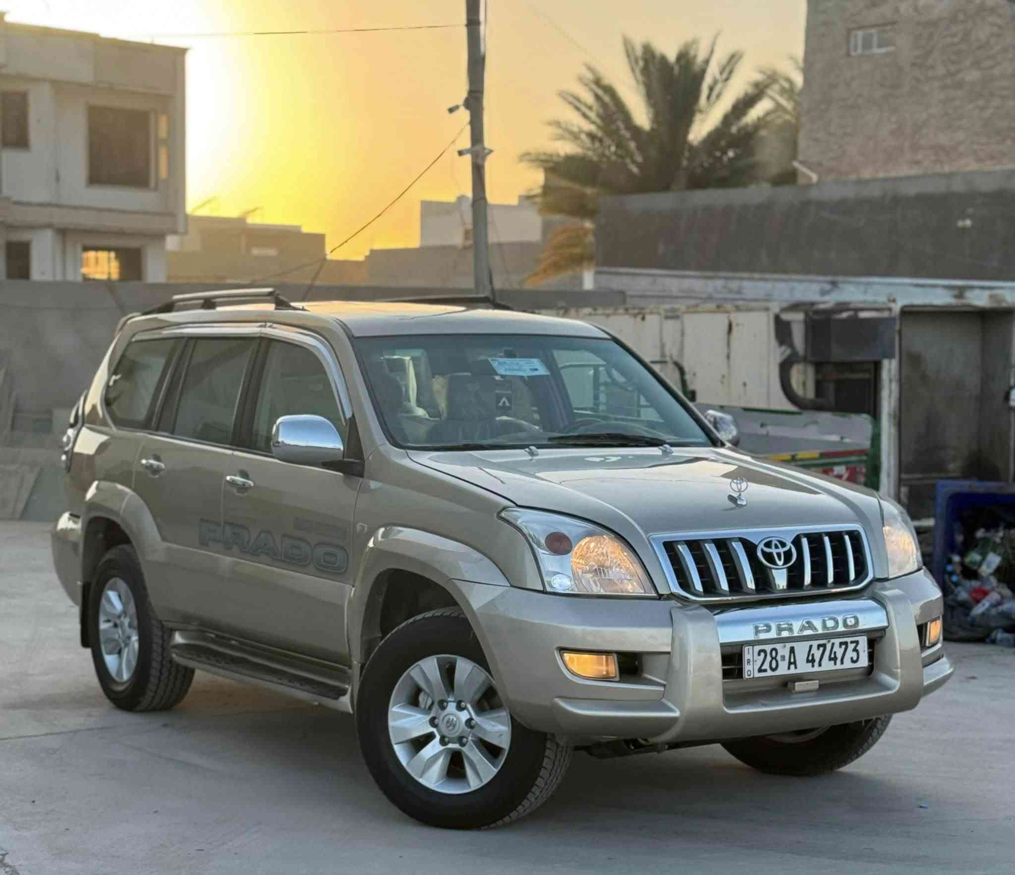 سلام عليكم برادو سته سلندر سبعه راكب سبير تعليك دبل تانكي فول موصفاثلاجه تبريد ثلاث قطع سياره خير من الله كير مكينه حداديه كله كفاله دوشمه داخل بيجي صاج شاشه اندرويد دفع رباع 
 صبغ  جماليه شرط سونار
رقم نجف تحويل ثاني يوم السعر 118 وبيه مجال المكان بابل ***********

