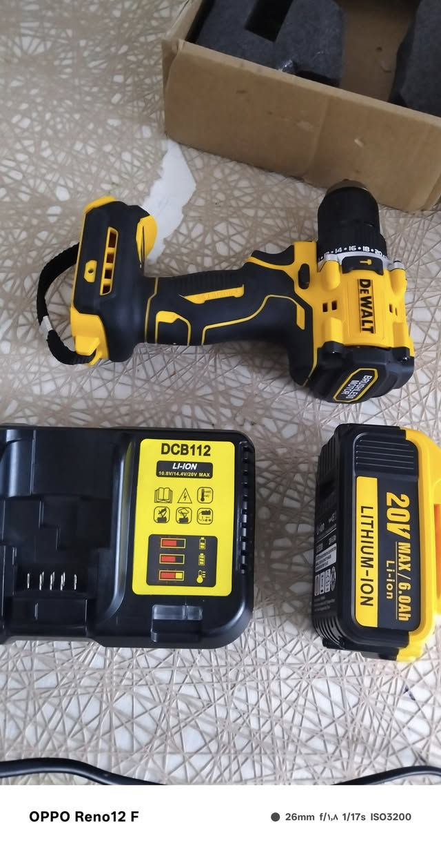 دريل ديوولت  امزون كامل بطارية كبيرة 10 خلايا وحدة وشاحنة جديد غير مستخدم


**إذا كنت صاحب هذا الإعلان وتريد حذفه لأي سبب، رجاءا أرسل رسالة إلى الدعم الفني**