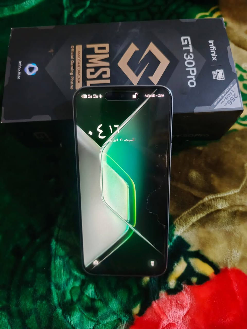 GT 30 pro
مستخدم 3 اشهر 
جهاز نظافه 100/100
ذاكره 256
بطاريه 97
هرتز الشاشه 144 
غراضه كامله السعر 310 
مكاني مدينة الصدر


**إذا كنت صاحب هذا الإعلان وتريد حذفه لأي سبب، رجاءا أرسل رسالة إلى الدعم الفني**