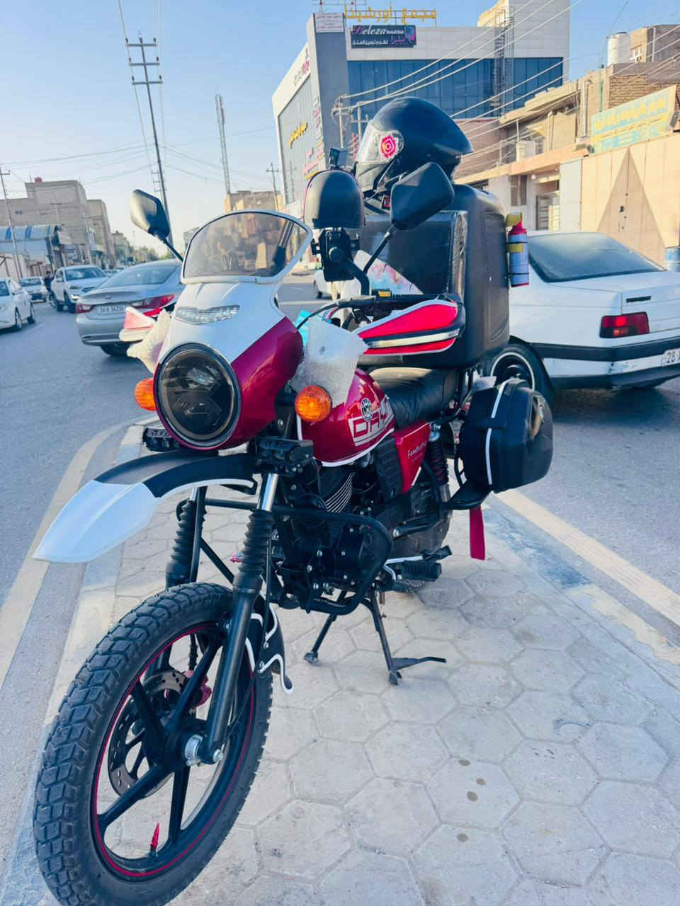 واتساب *********** 
اتصال *********** 
سلام عليكم دايون موديل 26 للبيع 
مزوده الدراجه 
كامره كوبرو 10 مع عدستين 180 درجه و4 بطاريات 
شاحنه بطاريات 
زنون 3 عدسات 
صناديك صفح ابو الاشاره 
ام بي ثري 
واقيات ستيرن ام الاشاره 
زنون خلفي رماش 
دبل اشاره 
اوراق اصولي سكنر 
واتساب *********** 
اتصال ***********
