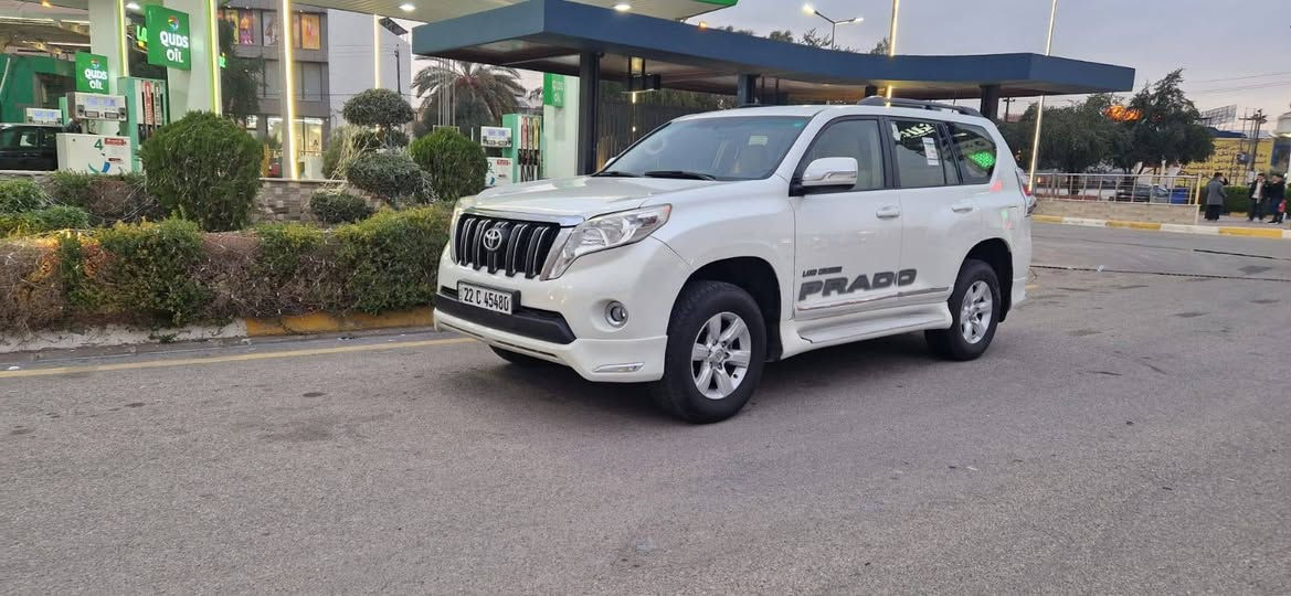 برادو 2015 شكل جديد/سيارة جديدة
فول ماعدا الفتحة
محرك 6V
كشن كهرباء
محرك كير بشرط
رقم شمالي 
ماشيه 100الف حقيقي
باب مبدل بلاد شركة
مكانها كركوك شراي يتصل ***********
