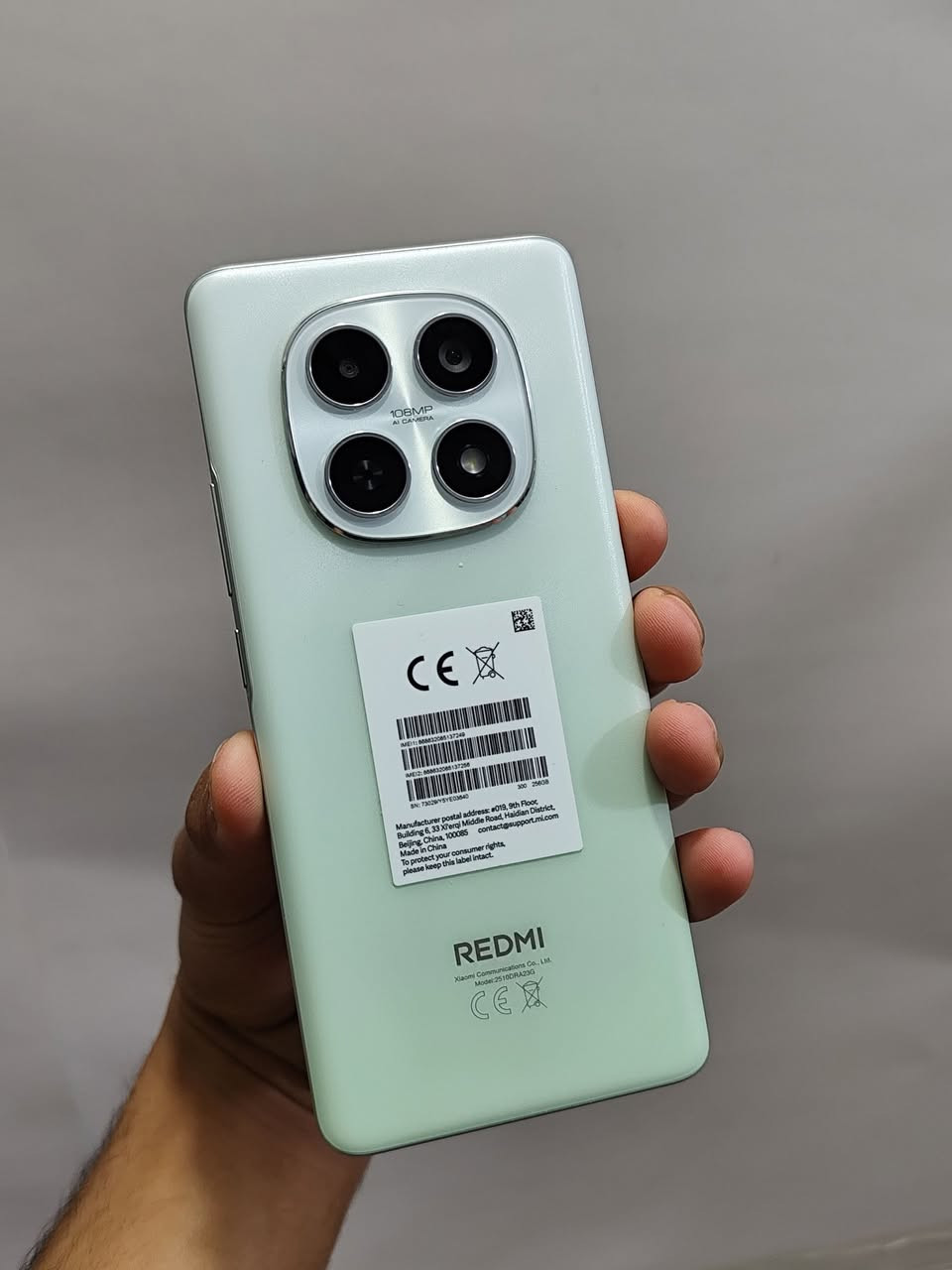 تلفون ريدمي جديد
مستخدم يومين
بعده بلزكة الشركه كامل ملحقات 
مواصفاته معروفة 
ريدمي نوت 15
بطارية عملاقة 6000 وكامره 108
السعر 275
بصرة خور الزبير 
اكو توصيل
***********
