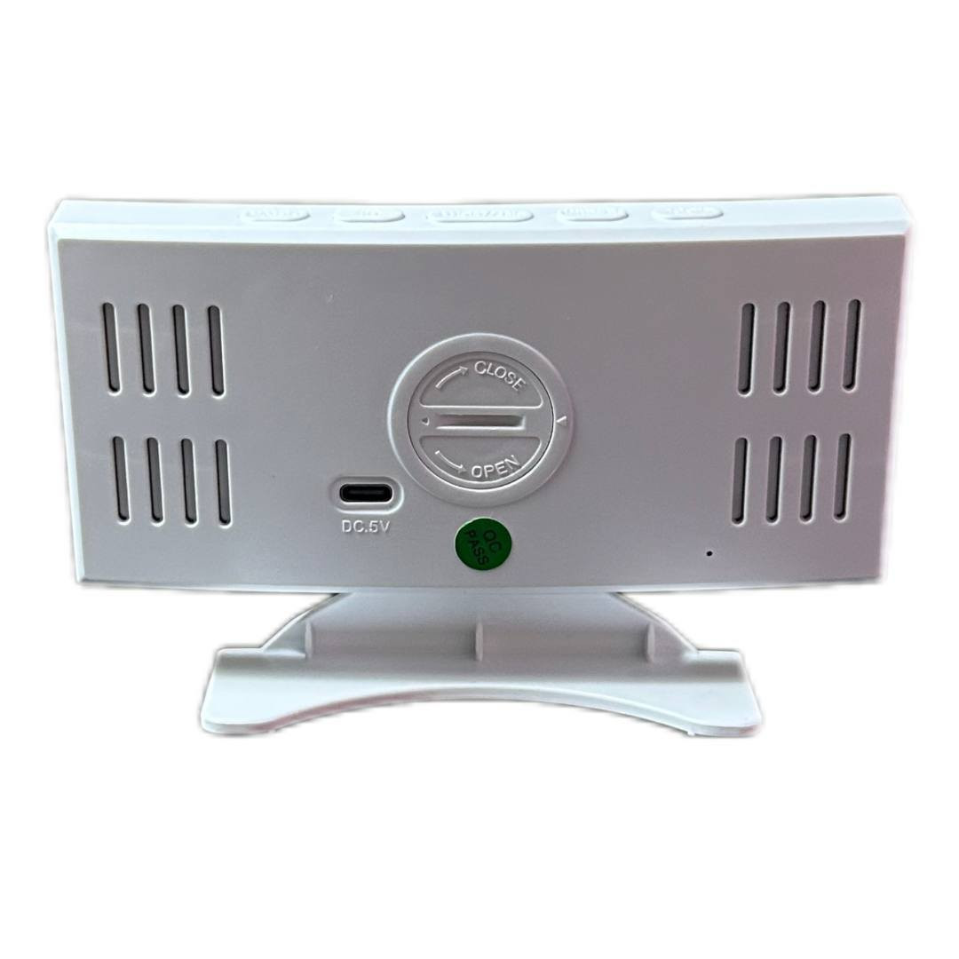 شكل مميز وأنيق
- منبه قابل للضبط مع أوقات مختلفة 

- نظام تشغيل 12/24

- نظام العرض وقياس درجة الحرارة مئوية / فهرنهايت

- خاصية ضبط السطوع ليلاً تلقائياً 

- 2 مستويات للسطوع

- كيبل كهربائي نوع Type C

- الابعاد: 15 * 9 * 4 cm

السعر 20الف مع التوصيل


**إذا كنت صاحب هذا الإعلان وتريد حذفه لأي سبب، رجاءا أرسل رسالة إلى الدعم الفني**