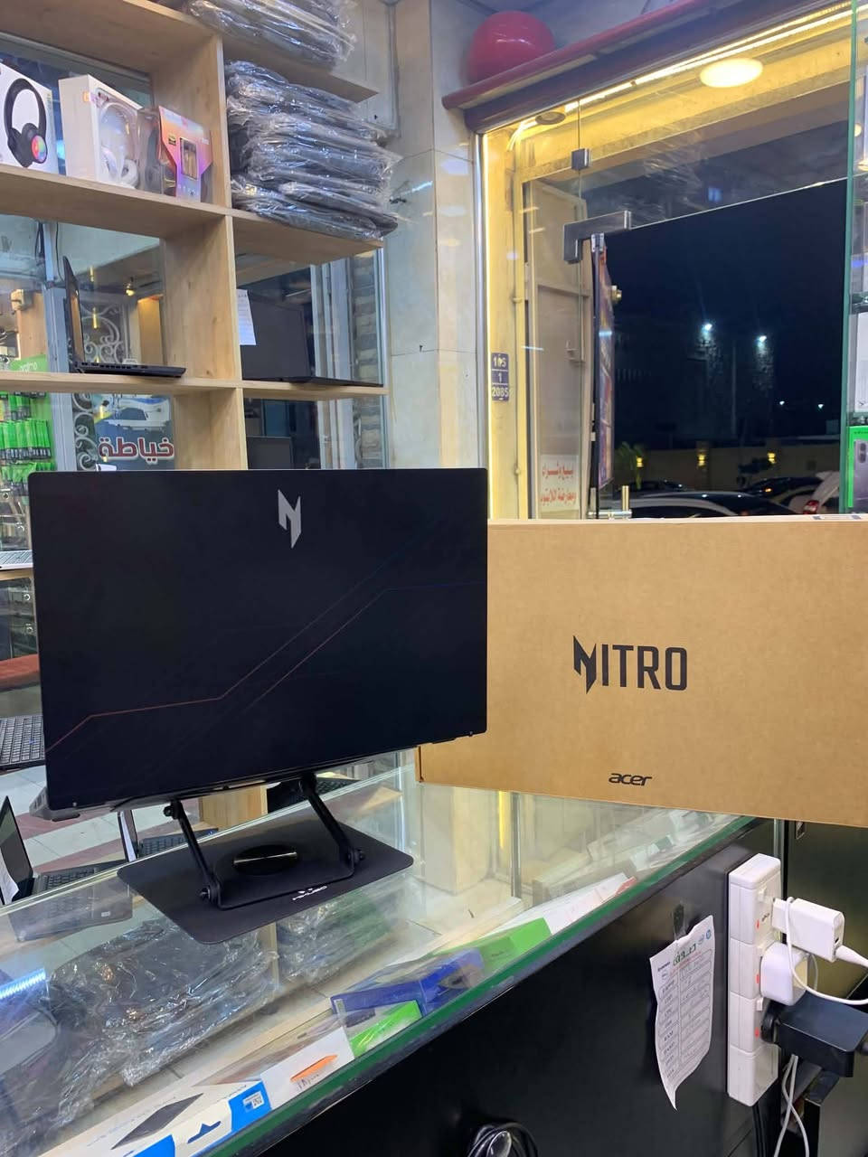 🔥 عرض خاص لدى مكتب صدف 🔥
🎮 لابتوب الألعاب الجبار Acer Nitro Games 🎮
⚡ المواصفات الخارقة:
💻 Core i9 H الجيل 13
🚀 RAM 16GB DDR5
💾 SSD NVMe 512GB
🎨 كرت شاشة RTX 5060 8GB
🖥️ شاشة Full HD 165Hz
🔥 أداء قوي للألعاب والتصميم والمونتاج
📦 ملاحظة:
اللابتوب جديد ✨
فقط مفتوح من الباكيت ولم يتم تنصيب ويندوز بعد 🔒
📍 العنوان:
موصل – المجموعة الثقافية
مجاور شركة طاقة
🚚 متوفر خدمة توصيل لجميع محافظات العراق 🇮🇶
📞 للاستفسار والحجز:
***********
