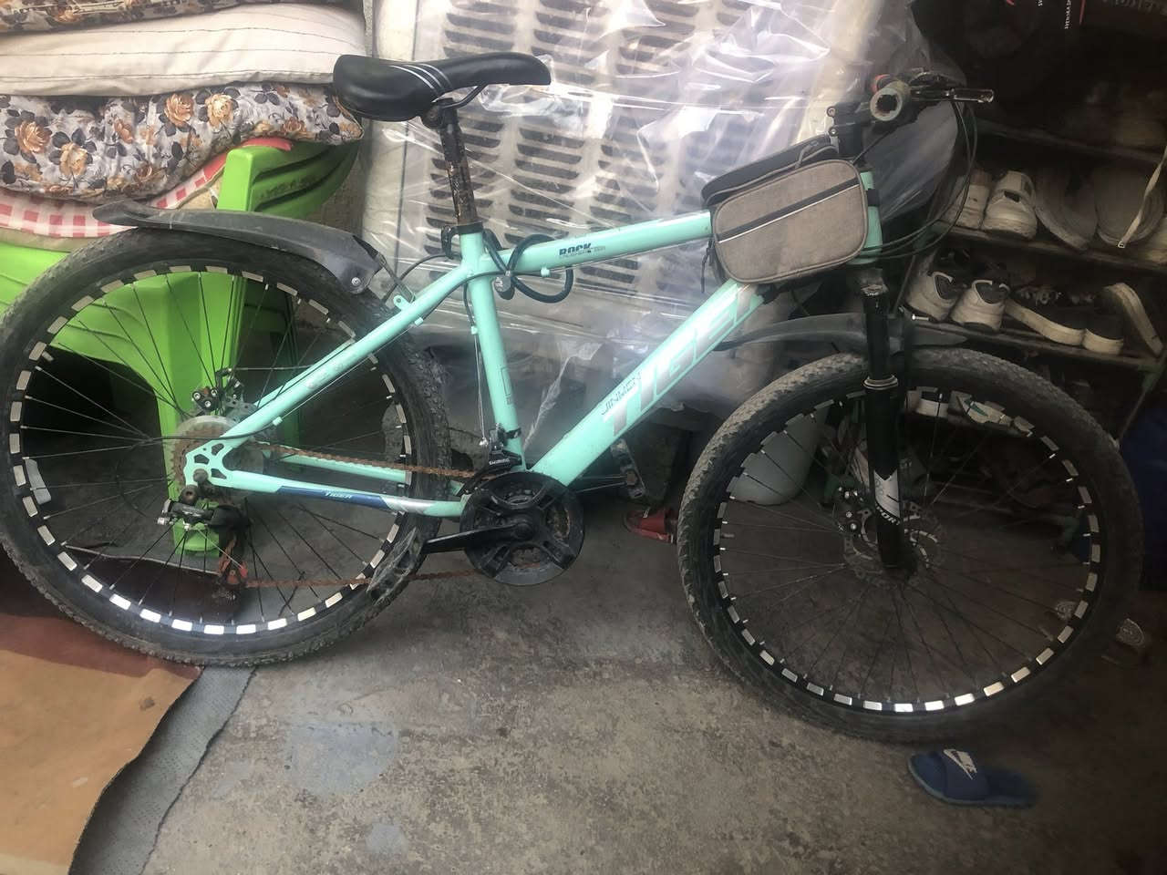 بايسكل نوعيته تايجر للبيع السعر 90وبيه مجال كلشي شغال كير والبريكات ومبيه بنجر للتواصل
***********
