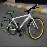 بايسكل للبيع جديد  نوع جبلي  ماركه معروف جديده كلش كلش نظافة 98‎%‎ حجم...