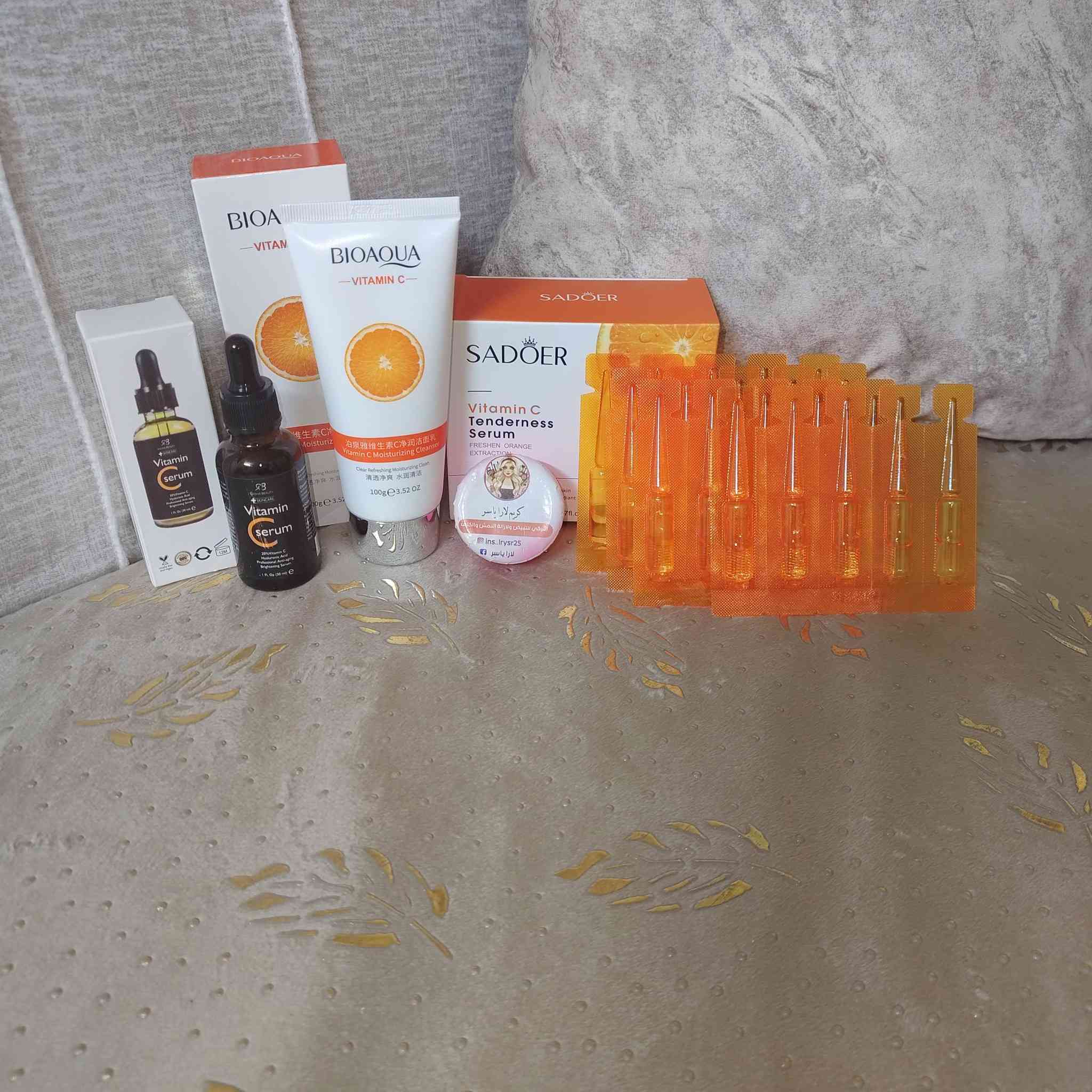 االلهم صلي على محمد وال محمد
نبدي وياكم بعرض الكورس من فيتامين سي
الكورس يتكون من 
كريم لارا ياسر لازالة الكلف العنيد والنمش والتصبغات
وشد وتبييض البشره 😚
غسول فيتامين سي يزيل شوائب البشره
سيروم فيتامين سي يقلل من التجاعيد البشره
ابر نضارة ٢٠ابره ينطوج نضاره ولمعه للبشره اترجع بشرتج
عبالك بشرة 👶طفل 
كل هذا العرض فقط ٢٥الف فقط ✅
السعر السابق ٣٠الف ،❌
توجد خدمه توصيل كافة محافظات العراق


**إذا كنت صاحب هذا الإعلان وتريد حذفه لأي سبب، رجاءا أرسل رسالة إلى الدعم الفني**