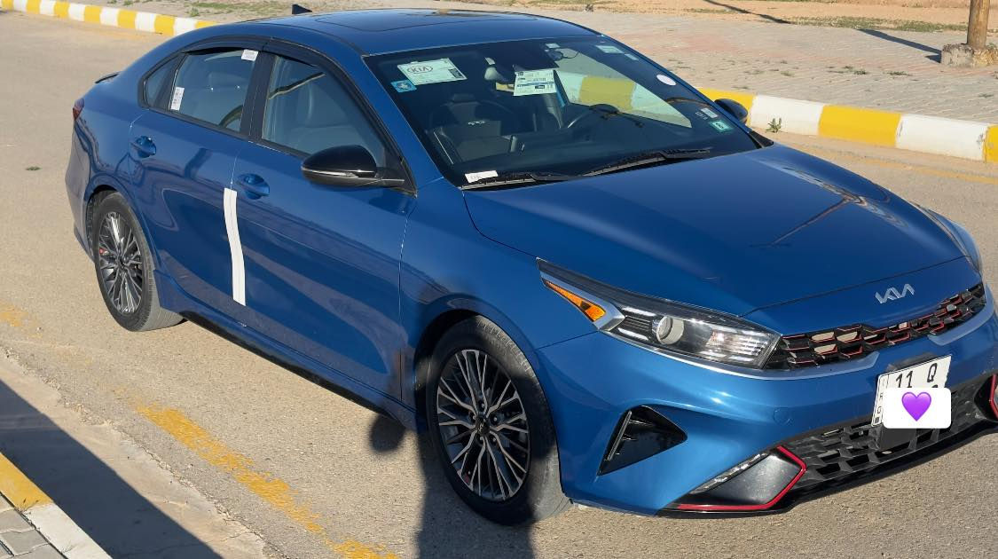كيا فورتي جيتي لاين Forte GT Line 2022
باسمي السيارة 

سياره حادثه جاملغ امامي وخلفي وباب جهة السائق تعديل بارد عدا الجاملغ الخلفي مصبوغ 
كير مكينه كفاله 

بصمة + بصمة ابواب
تشغيل عن بعد 
فتحة سقف سلايد روف 
ستيرن سبورت D
كشنات حضن
كشنات جلد + مخمل البلاديات 
فول تحكمات ستيرن
رادار امامي +رادرات جانبية 
تحديد مسار + نقاط عمياء 
توقف ذاتي عند الاقتراب
شاشة كبيرة + كاميرا خلفية دوارة
ويل كب سبورت البلادي مال Gt line 
‏LED داخل اللايت بلادي
اشاير بالمري
مود درايف ( نورمال - سبورت - سمارت )
اللون ازرق جويتي لون مميز 
السيارة ماشيه 53 الف ميل وقابل للزيادة
السعر 165 وبي مجال
للتواصل ***********
