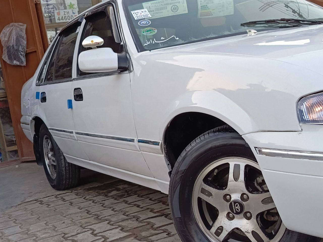 السياره متعوب عليه
والياخذها بالعافيه عليه 

السلام وعليكم..... 

دايو برنس فراشه موديل 1996..... الون ابيض 

رقم بغداد  .... مشروع وطني  سنويه ل2029

تحويل بنفس اليوم...  

كير وتماتيك....

محرك مفتوح....

كير ومحرك جدد حاويه بشرط مكفولات ........

ماشالله بيه نعومه فول ترايك وين ميعجبك 

ويل كب مجلي لونين ...

سنتر لوك اربع ابواب وصندوك ريمونت 2.......د 

كهربائيات كله شغاله .... 

كيجات كله شغاله

بريك ماله نص دوسه 

شرط الغود وتكم وقماره بلاديات ع وضع الشركه

السياره مكفولة من الضربه فقط اصبغ احزام الجماليه بالفرن 

مشط ستيرن باور سلف داينمو راديتر كله جديد 

شواصي حيل نظاف 

صدر خلفي أمامي جديد 

غرفتها جديده ...دواخلها جدد بطاين جدد كشنات كاعيده جلد ارضيه جديده 

السعر)( 45

 ))بيها مجال ... بصيط حك الجيه 

رقم الهاتف )) ***********

***********

مكان سياره بغداد 

  السياره محد يعرف قيمتها بس الجناي وبلحقيقه احله من الصور 

الله شاهد متعوب عليه

و

اسف عل اطاله الشراي يتصل غير متواجد عل 

فيس اتصال فقط .....واني مكلف بلنشر
