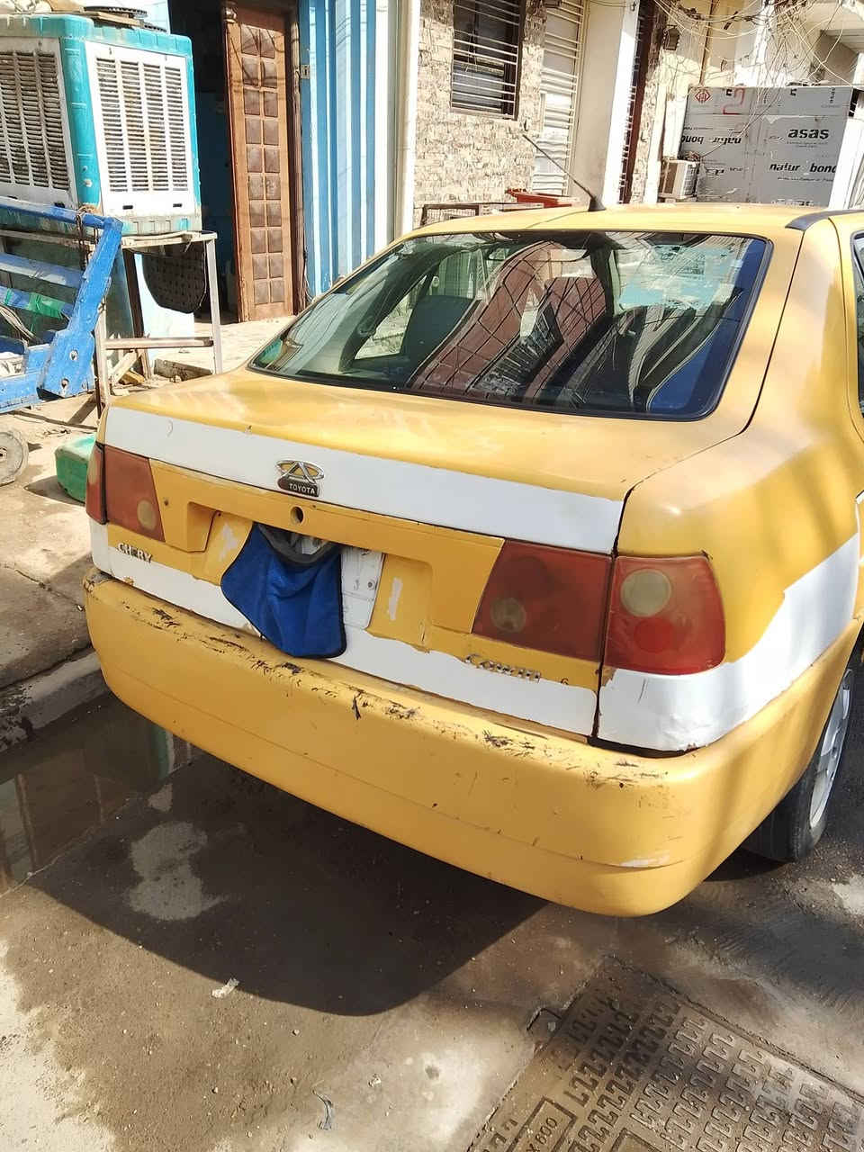 السلام عليكم
شيري كوين.2009  للبيع 

بغداد. 

محرك وكير. كير جديد.   كورله بيكاجو

بيها خيط تبخير 

مكاني بغداد كاظميه 

 ***********
