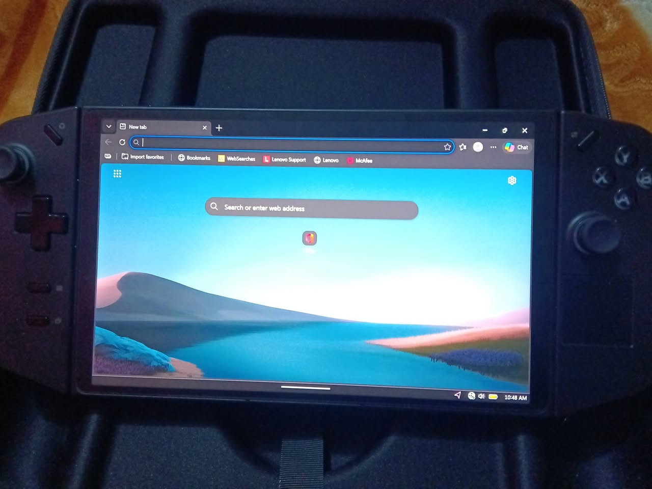 السلام عليكم، لينوڤو ليجين گو Lenovo Legion Go 512GB، بطارية 96.8%، سعره 750 الف قفل.

كامل الملحقات.
نظافة 98.5%.
الشاشة بيها واقي كسر النوع ال "Matt" الطافي الميلمع.

واتس اب: ***********.
توصيل: متوفر.
مكاني: ميو.
