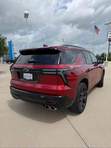 شوفرليت ترافرس R/s 2024
ماشيه 10الف بدون ايرباك فول مواصفات 
محرك ..2.5 لتر، 4 أسطوانات، توربو 8A
328 حصان
7راكب 
مواصفات معروفة ..
مقعد الصف الثالث
نظام تثبيت السرعة التكيفي
أبل كار بلاي
كاميرا محيطية 
مراقبة النقطة العمياء
بلوتوث
مقاعد مُدفأة
الدخول بدون مفتاح
مقاعد جلدية
باب خلفي كهربائي
مقاعد كهربائية
مساحات استشعار المطر
مكيف خلفي
بدء التشغيل عن بعد
جاهز للراديو عبر الأقمار الصناعية
فتحة السقف /
حزمة السحب
ميزة نظام الصوت Bose Premium المكون من 12 مكبر صوت
نظام ملاحه 
نقطة اتصال واي فاي وهواي مواصفات 
 سياره جاهزه من كل نواحي مكان سياره بغداد
سعر38الف 
رقم هاتف ***********
