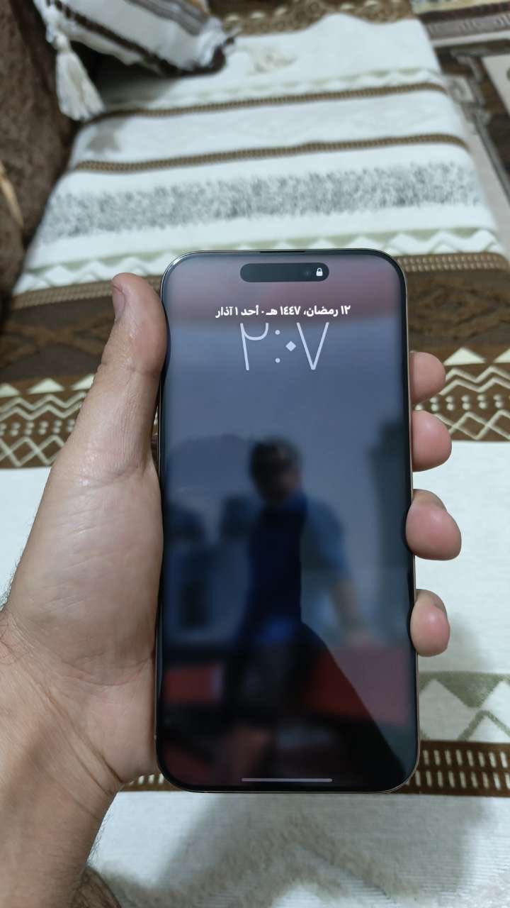 سلام عليكم
ايفون 16 برو ماكس 
بطاريه 100 جديد 
شخط واحد مابي 
كارتونه وشاحنه ويا 
سعره 1450 
مدينه الصدر 
***********
