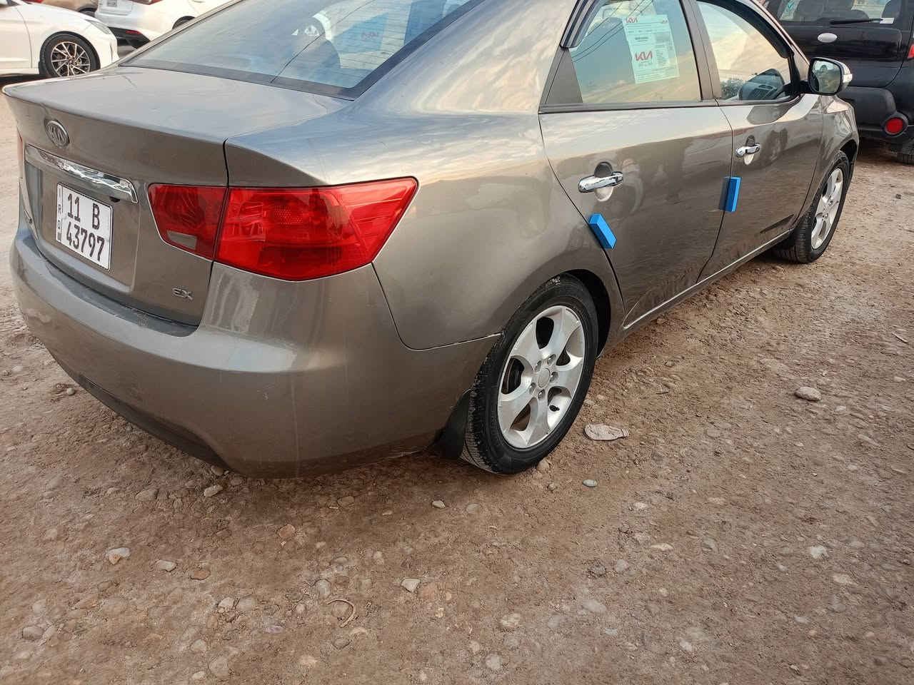 سلام عليكم سيارة جديدة فورتي لبيع لفين 2010 فول موصفات مكينهة لفين كير عادي رقم بغداد بسمي  سعر 82 وبهة مجال العنوان واسط العزيزية رقم تلفون ***********
