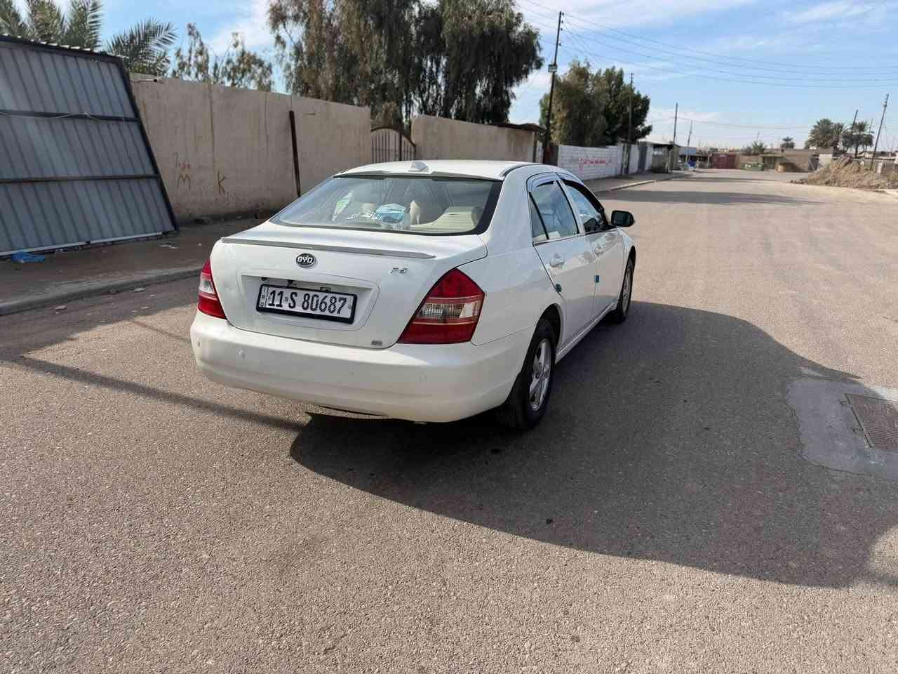 بي واي دي f6 جاهزة موديل 2012 سنوية لل2030 رقم دولي بغداد تحويل ثاني يوم
فتحه سقف حساسات تحكم ستيرين شاشة كامرة 

تدفئة تبريد شغالة غرامات مصفرة 

بدون ضربة وبدون صبغ 

السعر 55 وبيها مجال 

اتصال ***********
العنوان صلاح الدين قضاء بلد
