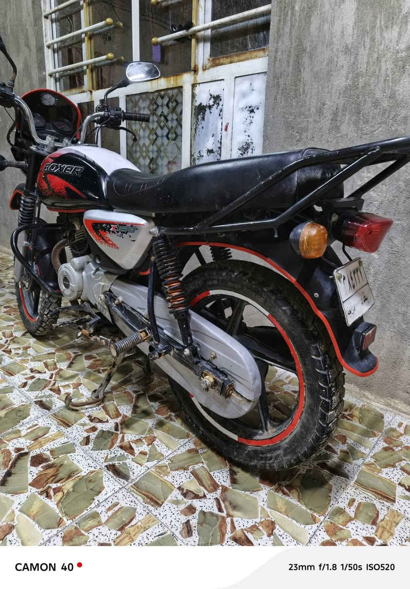 السلام عليكم دراجة بوكسر جبلي موديل 2018 رقم بغداد وسنوية بسمي مجددة اليوم وهزة لل27 تحول وتستلم لوحات انكليزي مكينة وكهربائيات خير من الله كلشي شغال مكاني بغداد السعر1550 ***********
