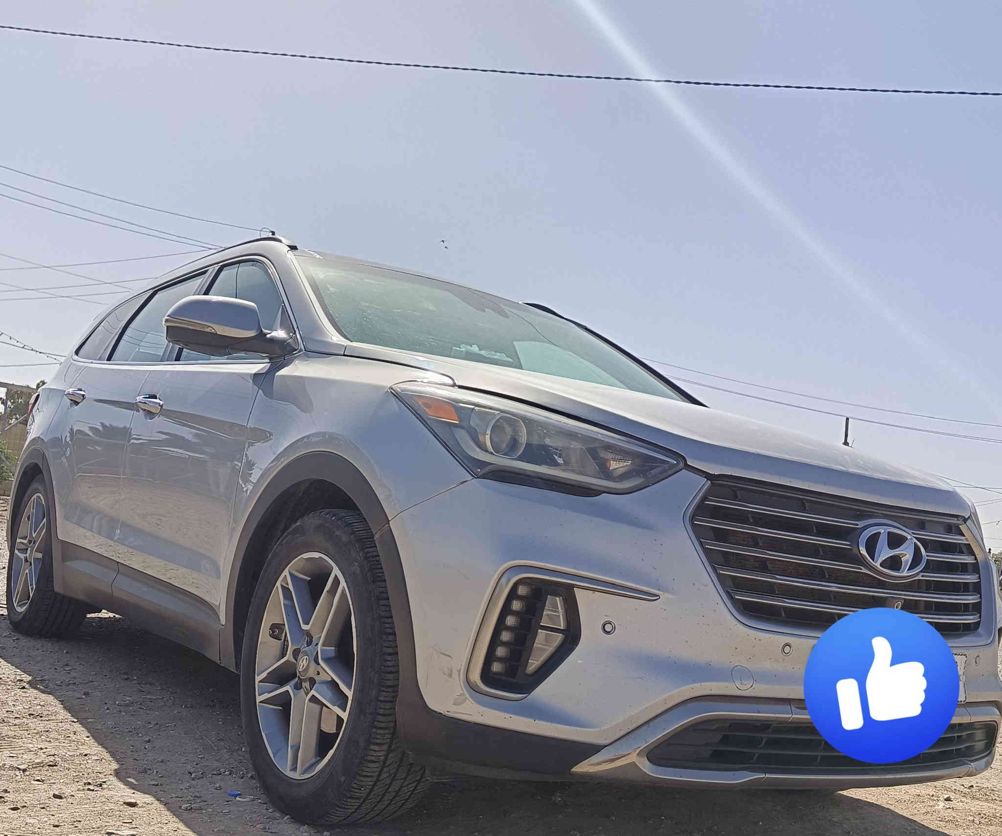 سلام عليكم
سنتافي گراند موديل 2017
بغداد بأسمي 
فول مواصفات 

ليبل واحد 
سياره جديده
١. بصمة 
٢. محرك ٦ سلندر  
٣.كشنات كهرباء 
٤. تدفئة وتبريد كشنات أمامية وخلفية 
٥. شاشة جبيرة و حساسات امامي وخلفي 
٦. رادرات تحديد مسار 
٧. كشنات جلد 
١٠. جنطة كهرباء 
١١. لايت لد و زنون 
١٢ . ٧ راكب 
١٣. ٣ قطع تبريد 
١٤. أنظمة قيادة
