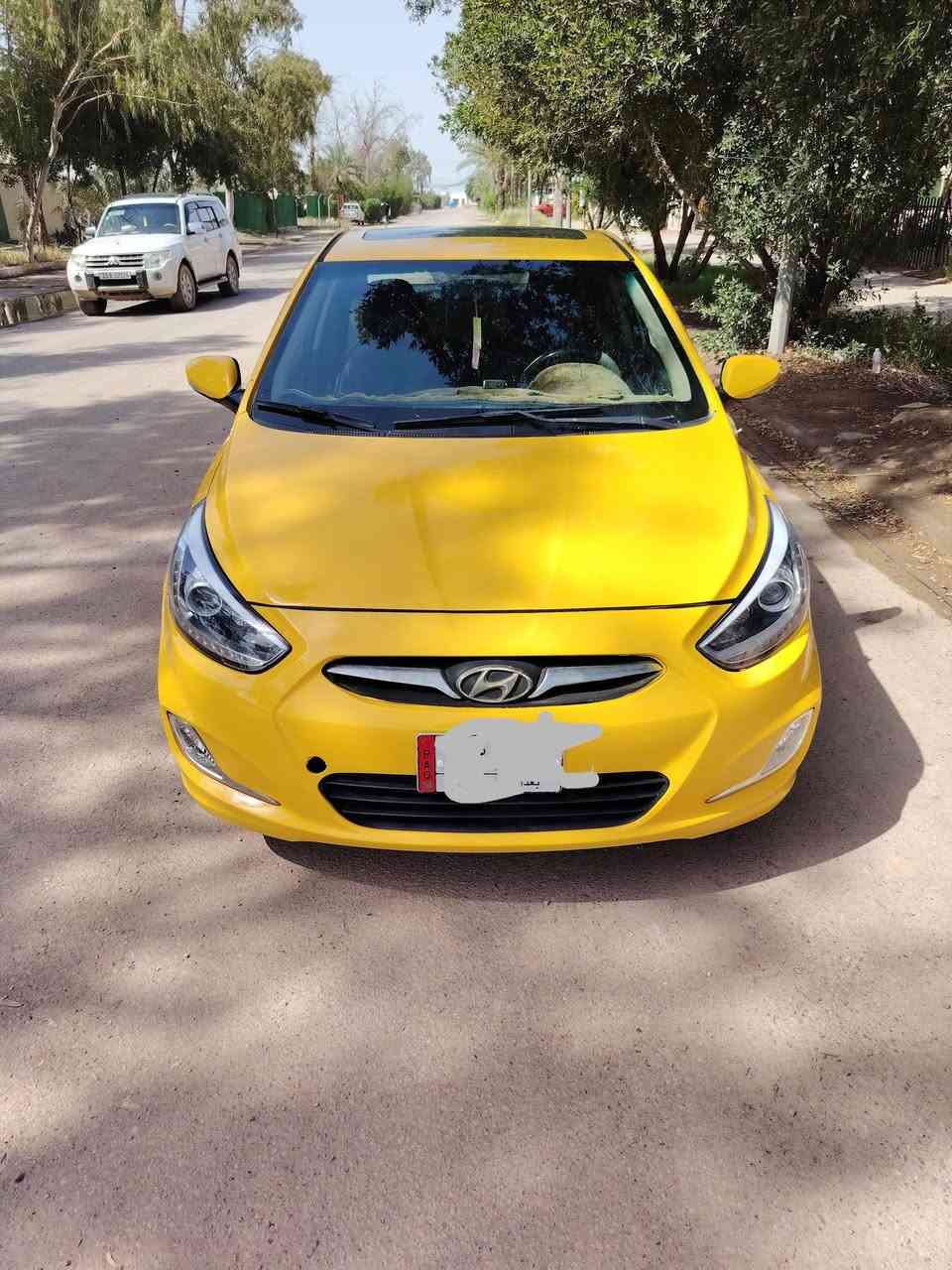 أكسنت موديل 2015مصفره هيئه وغرامات سنويه2031 الرقم***********وارد خليجي السعر 85
